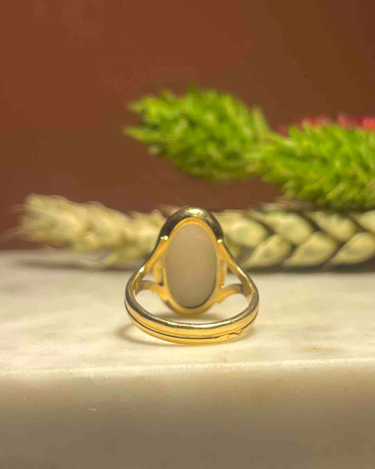Bague vintage Opale 4 carats "Maella"