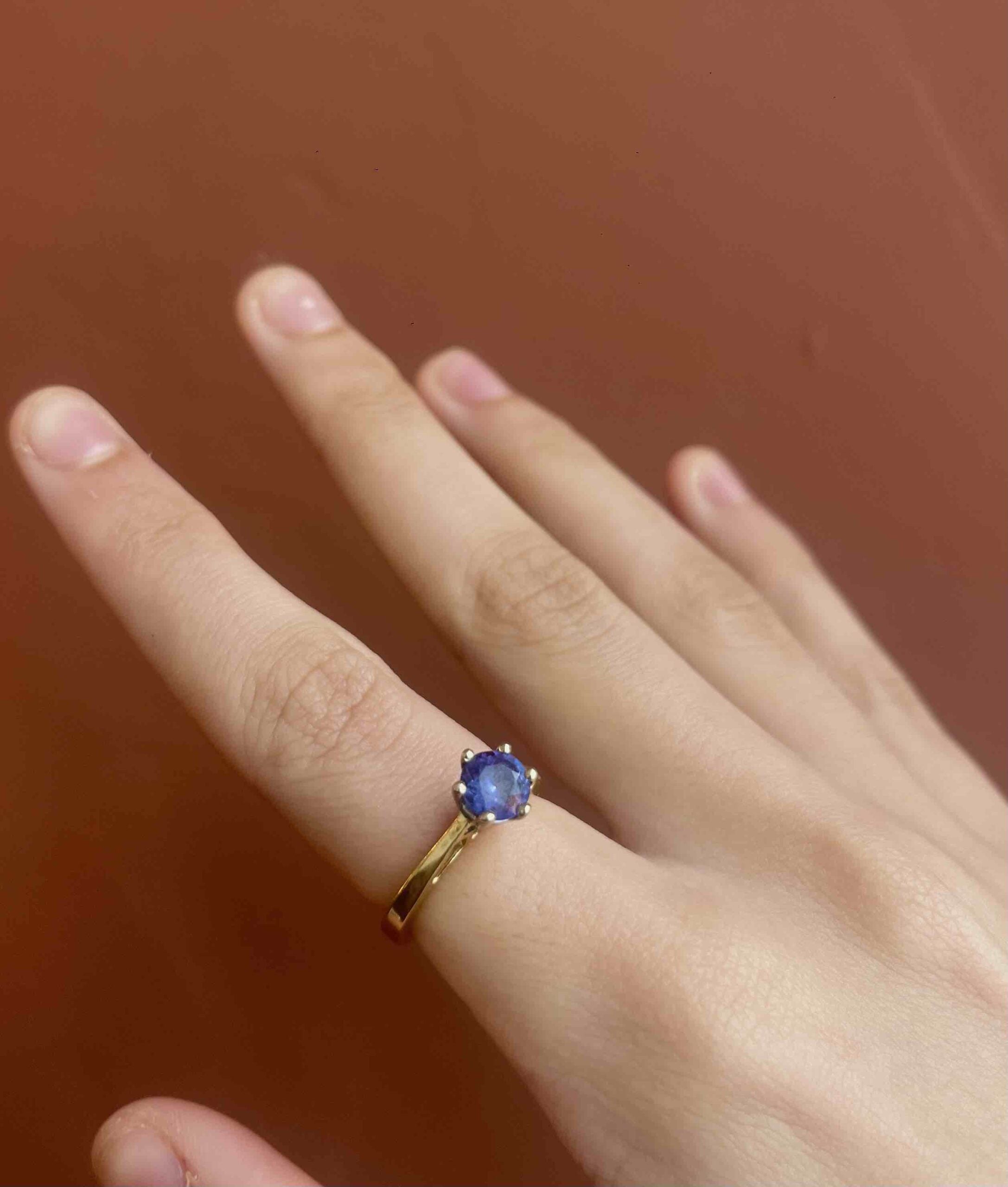 Bague Vintage Tanzanite "Lottie"