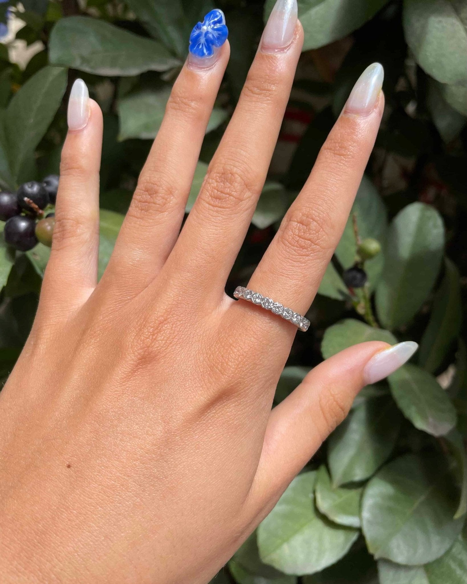 Alliance Américaine 1.60 Carat de Diamants "Lilie" - Elliade Paris