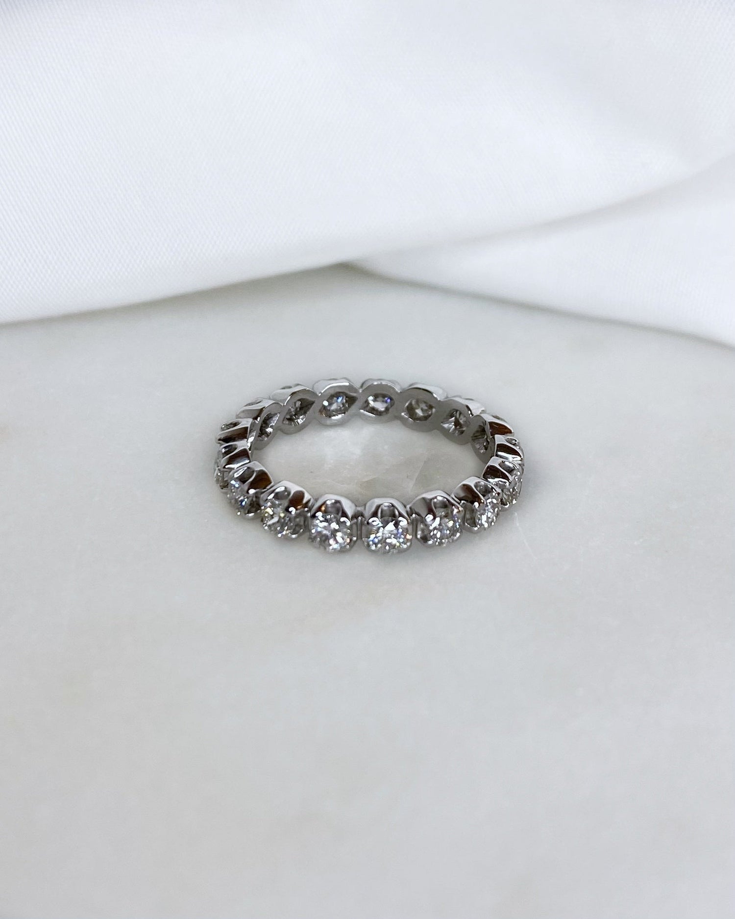 Alliance Américaine 17 Diamants 1.19 carat "Elio" - Elliade Paris