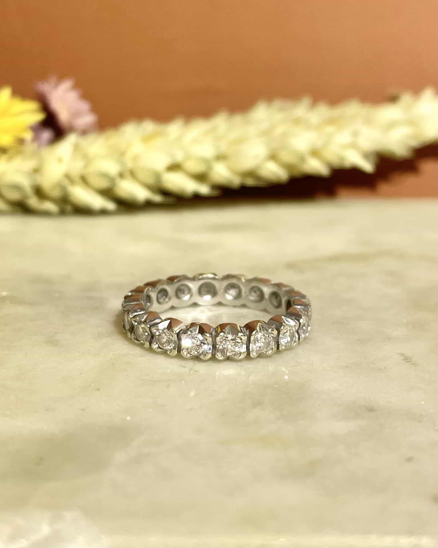 Alliance Américaine 18 Diamants 1.26 Carat "Lana" - Elliade Paris