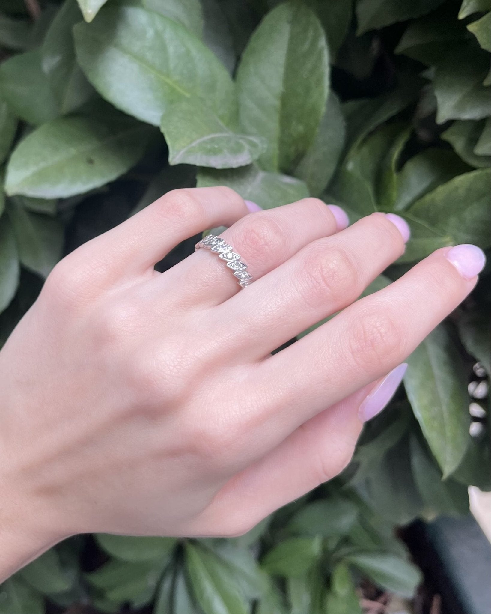 Alliance Américaine 18 Diamants "Emilyana" - Elliade Paris