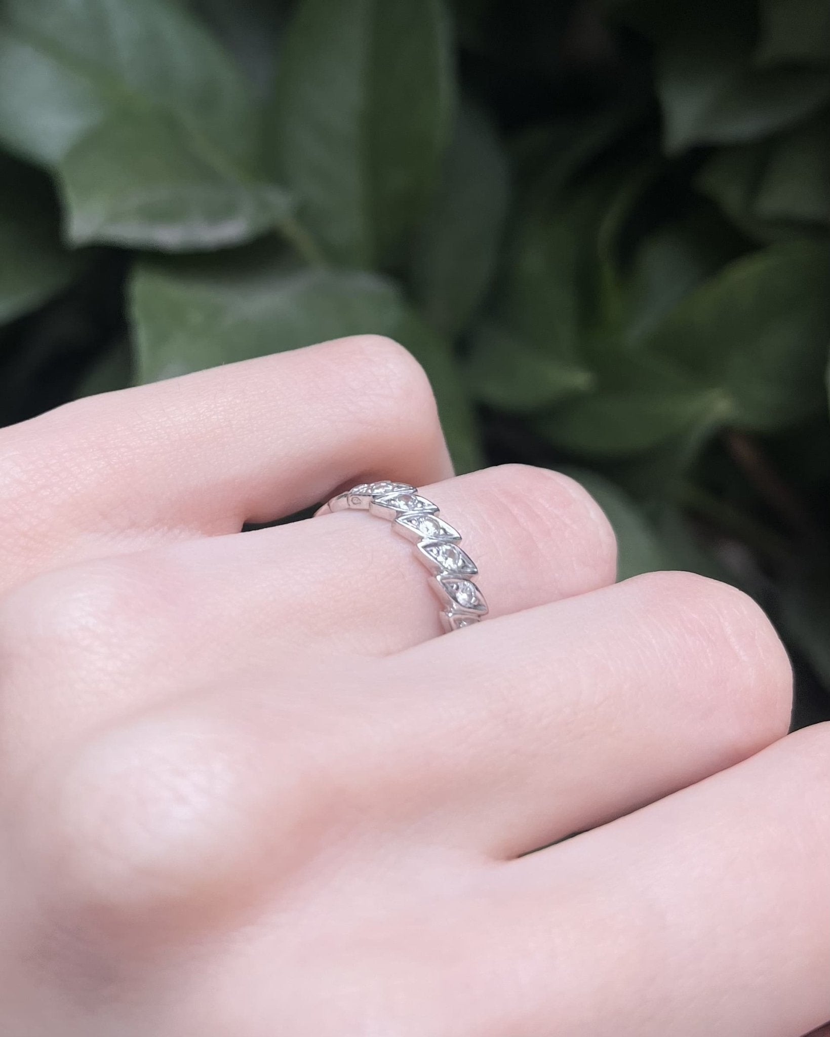 Alliance Américaine 18 Diamants "Emilyana" - Elliade Paris