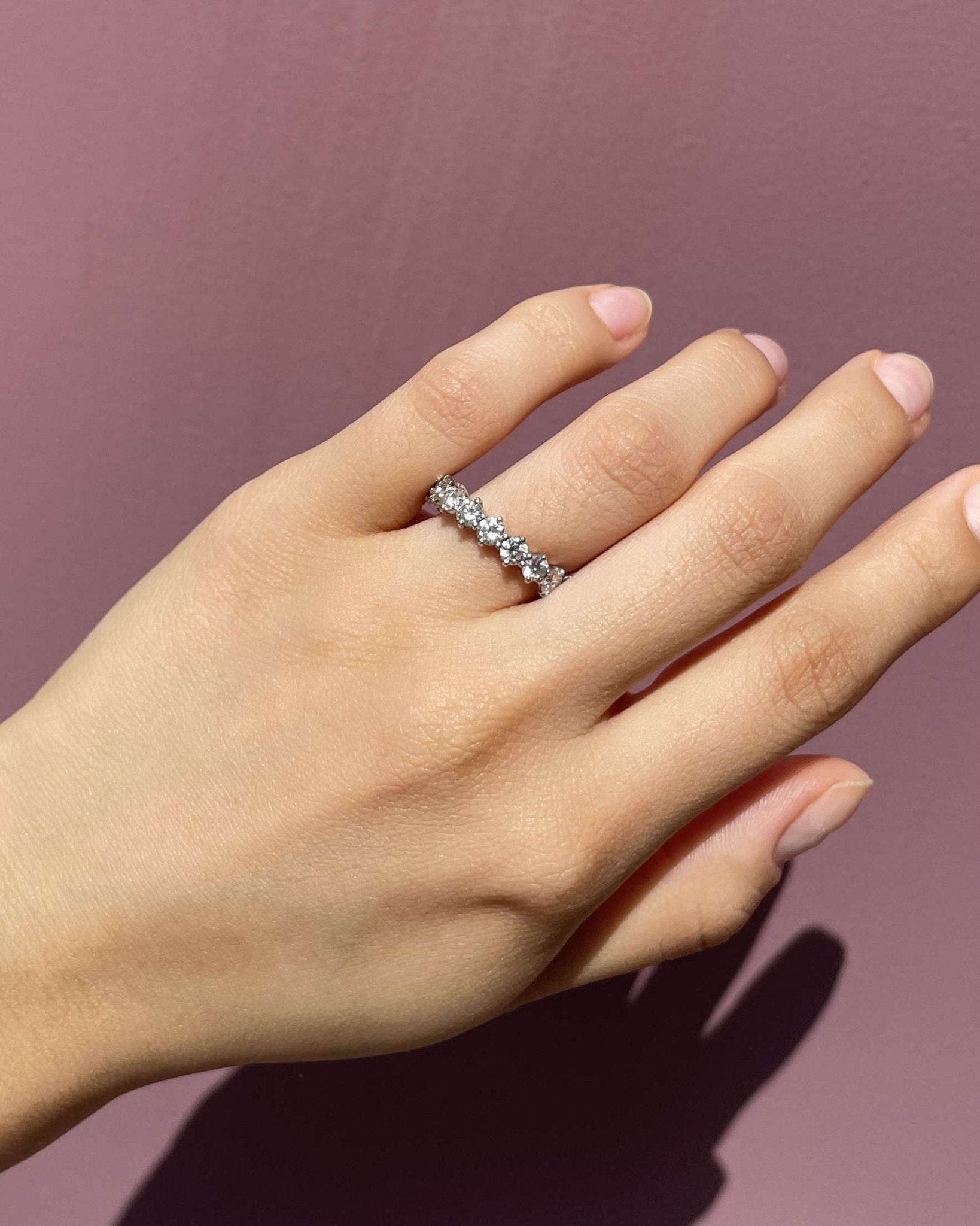 Alliance Américaine 1.80 Carat de Diamants "Alicia" - Elliade Paris