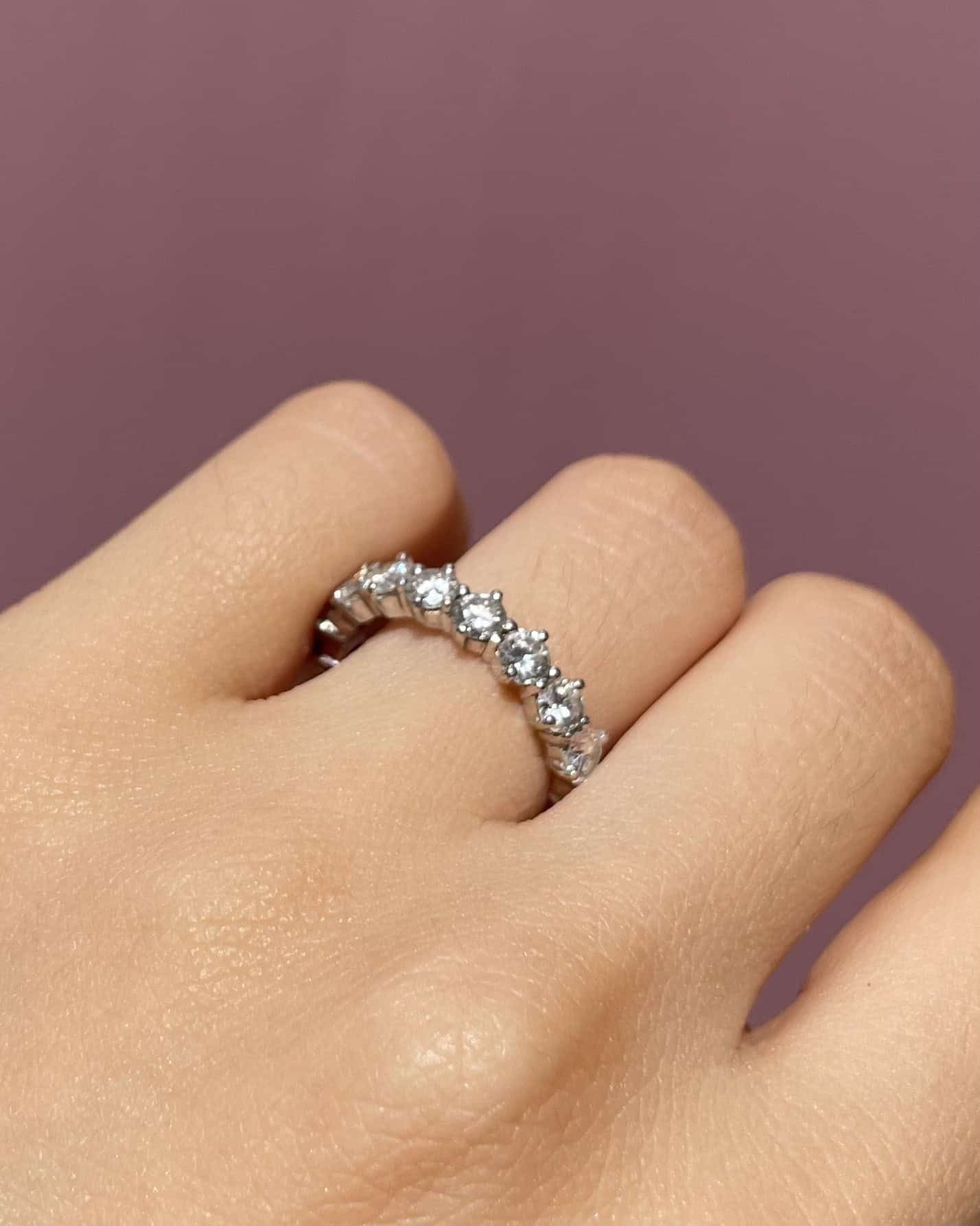 Alliance Américaine 1.80 Carat de Diamants "Alicia" - Elliade Paris