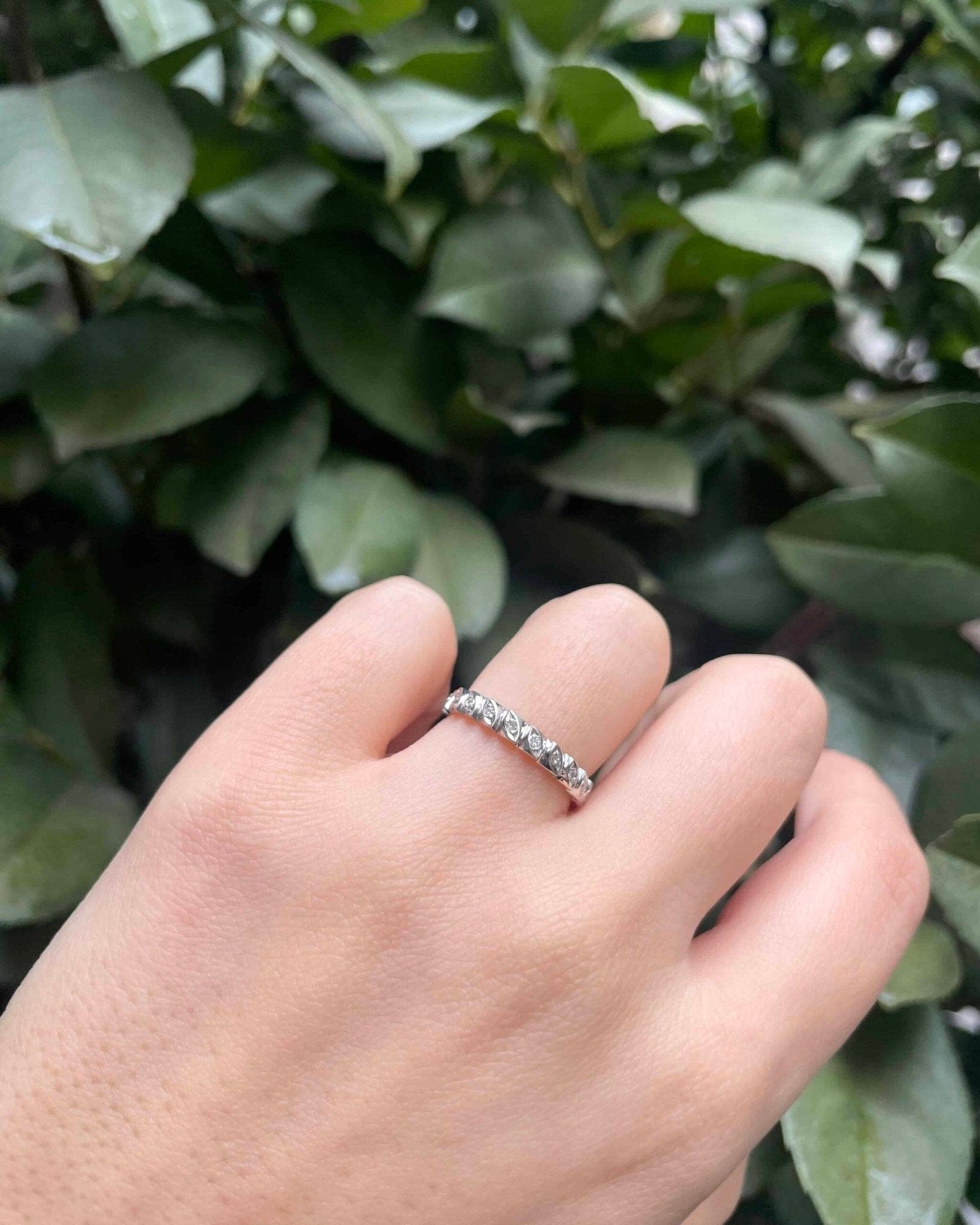 Alliance Américaine 20 Diamants "Laurette" - Elliade Paris