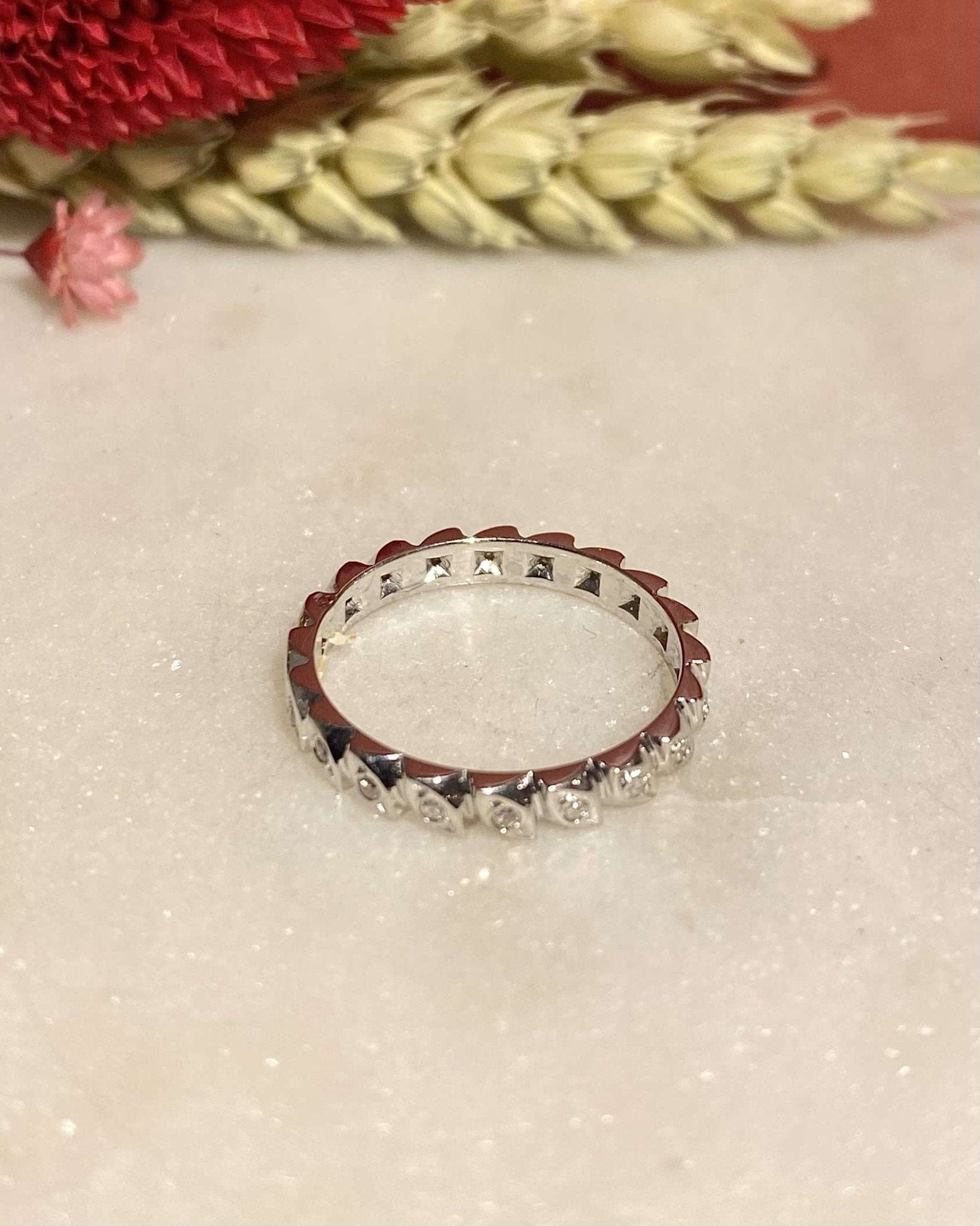 Alliance Américaine 20 Diamants "Laurette" - Elliade Paris