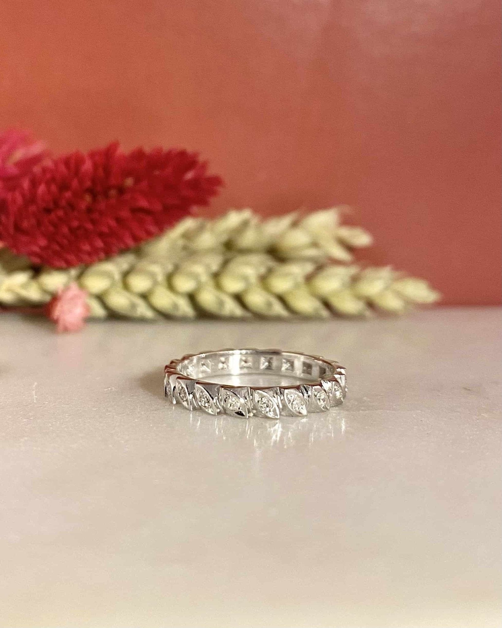 Alliance Américaine 20 Diamants "Laurette" - Elliade Paris