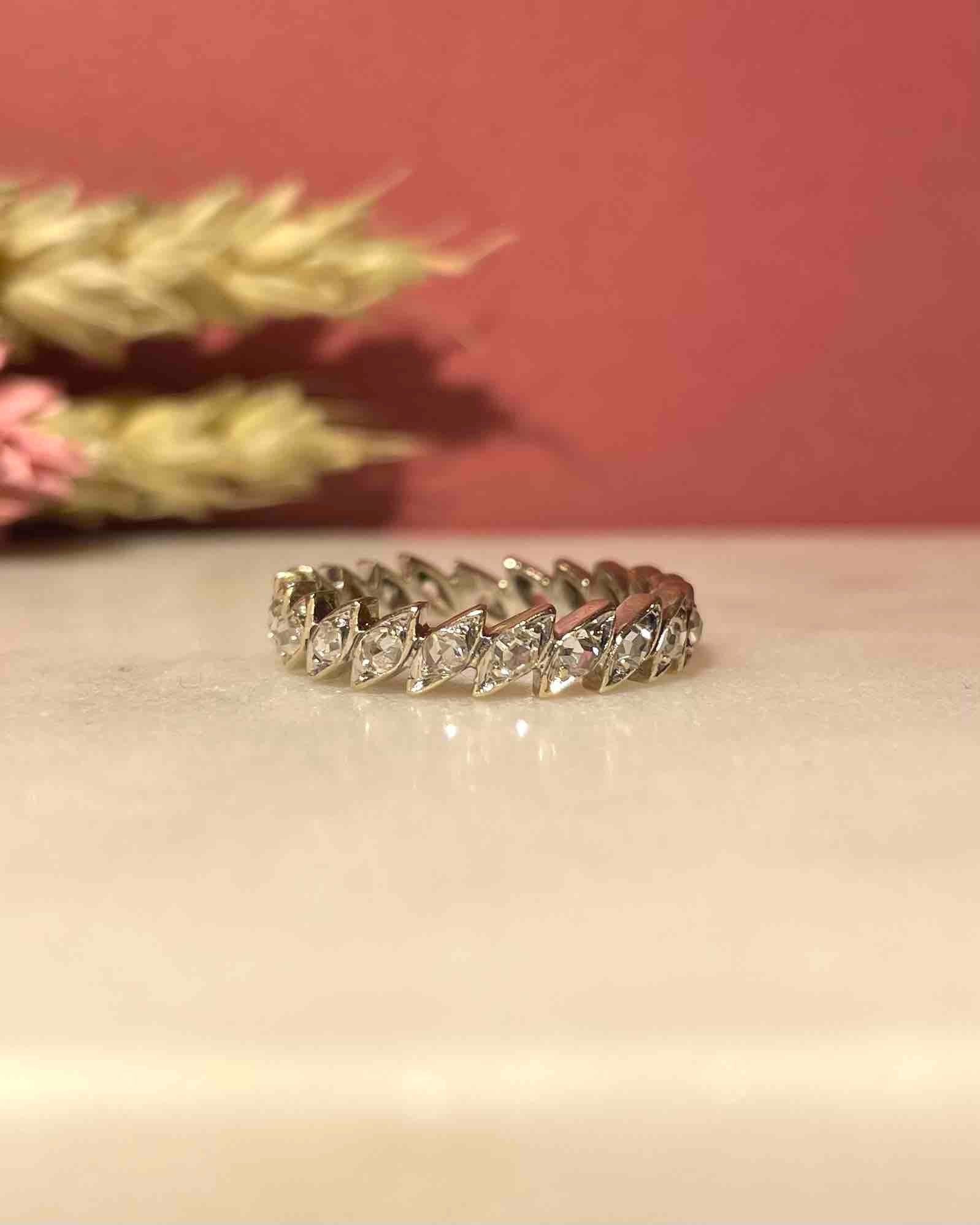 Alliance Américaine 22 Diamants 0.66 carat "Bahia" - Elliade Paris