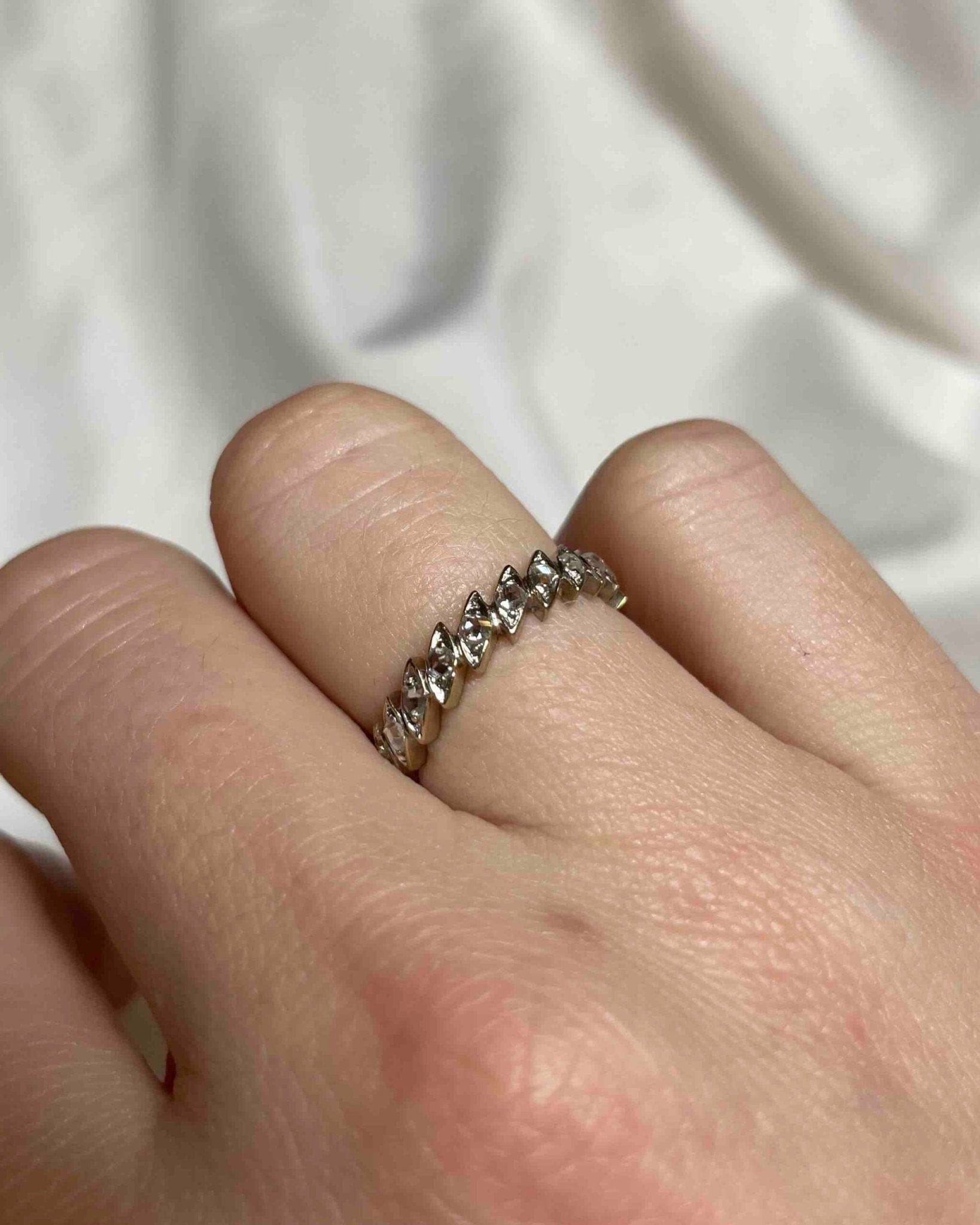 Alliance Américaine 22 Diamants 0.66 carat "Bahia" - Elliade Paris