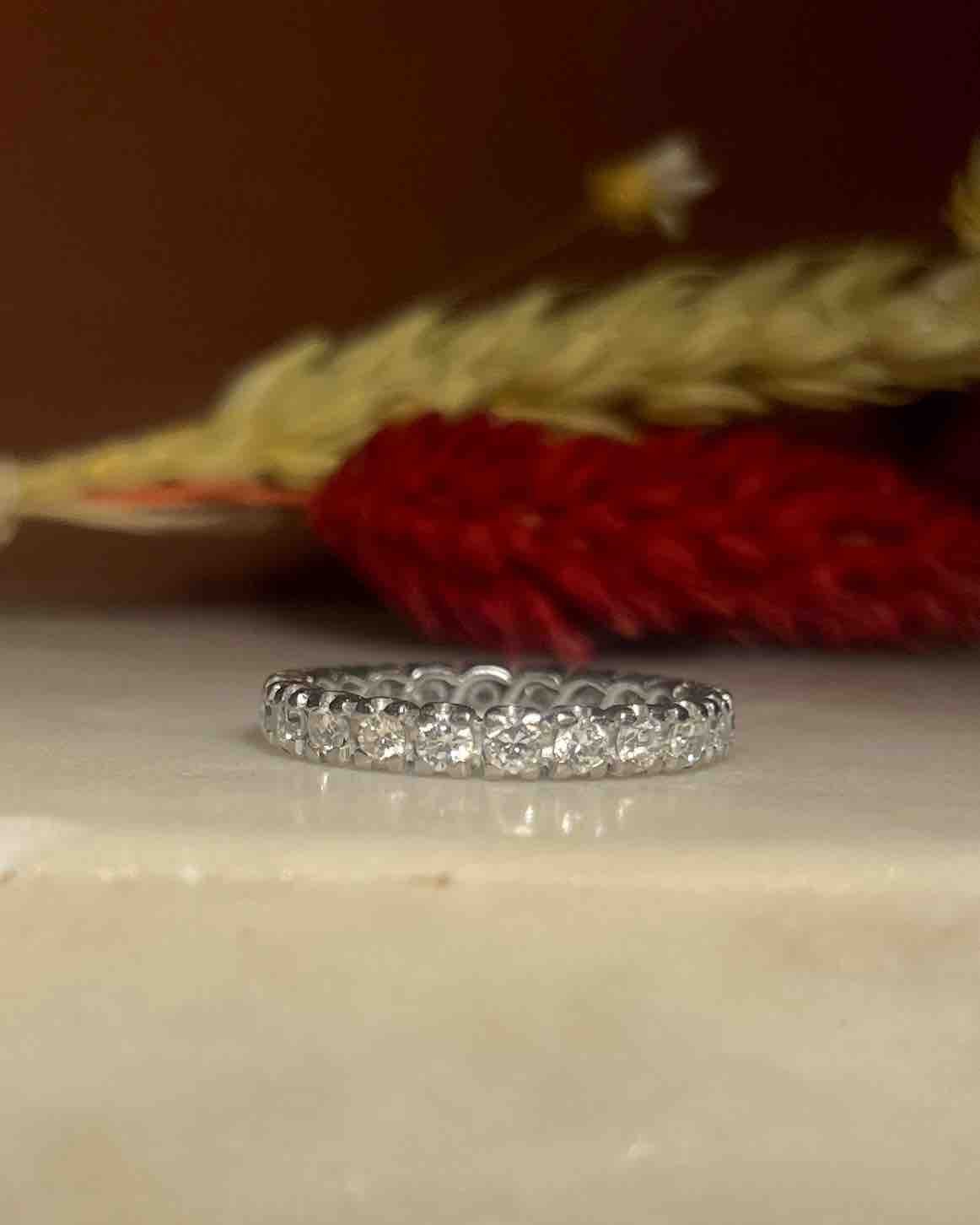 Alliance Américaine 22 Diamants 1 Carat "Eileen" - Elliade Paris