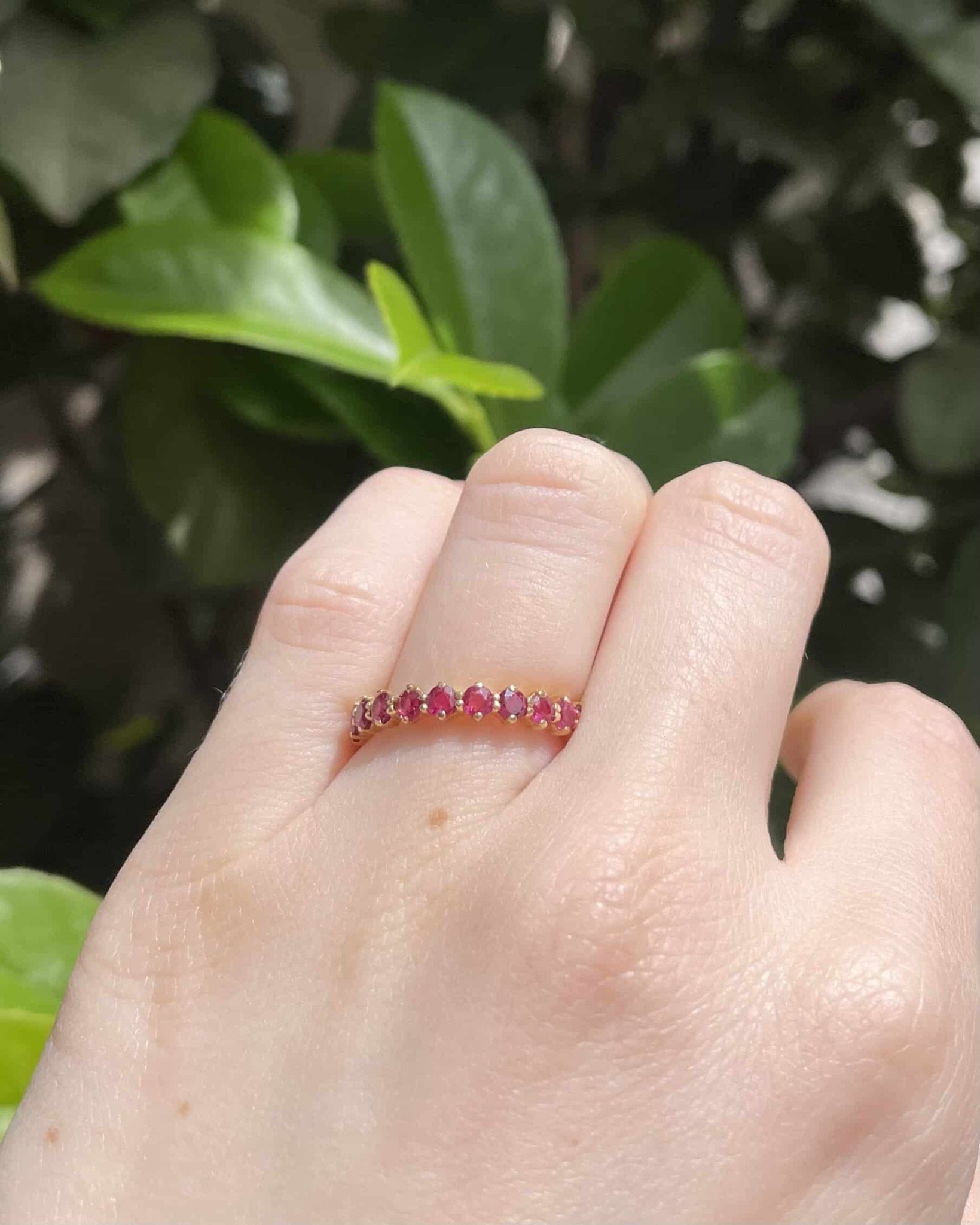 Alliance Américaine 22 Rubis 2.20 carats "Bertille" - Elliade Paris
