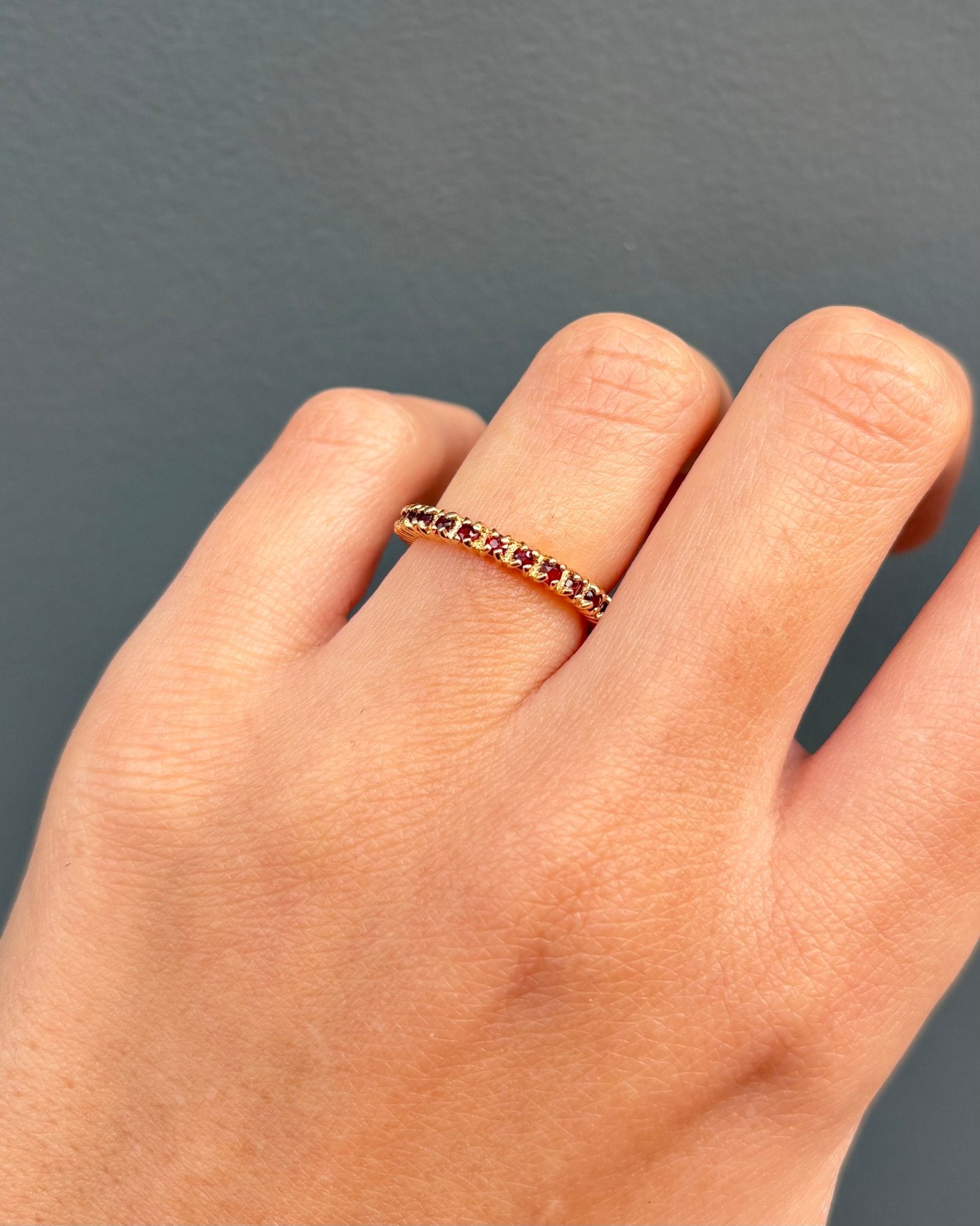 Alliance Américaine 24 Grenats "Ava" - Elliade Paris