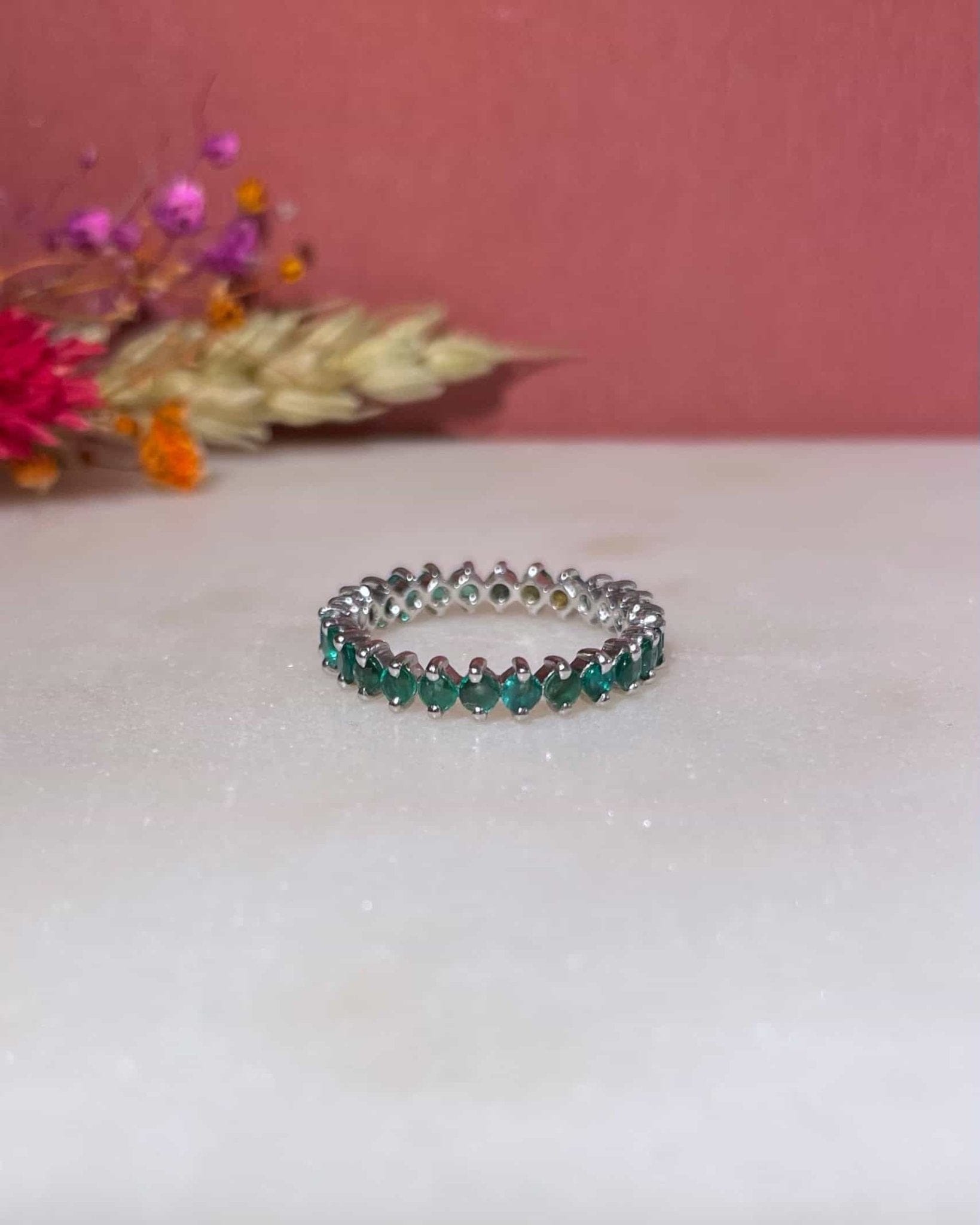 Alliance Américaine 26 Émeraudes "Amélia" - Elliade Paris