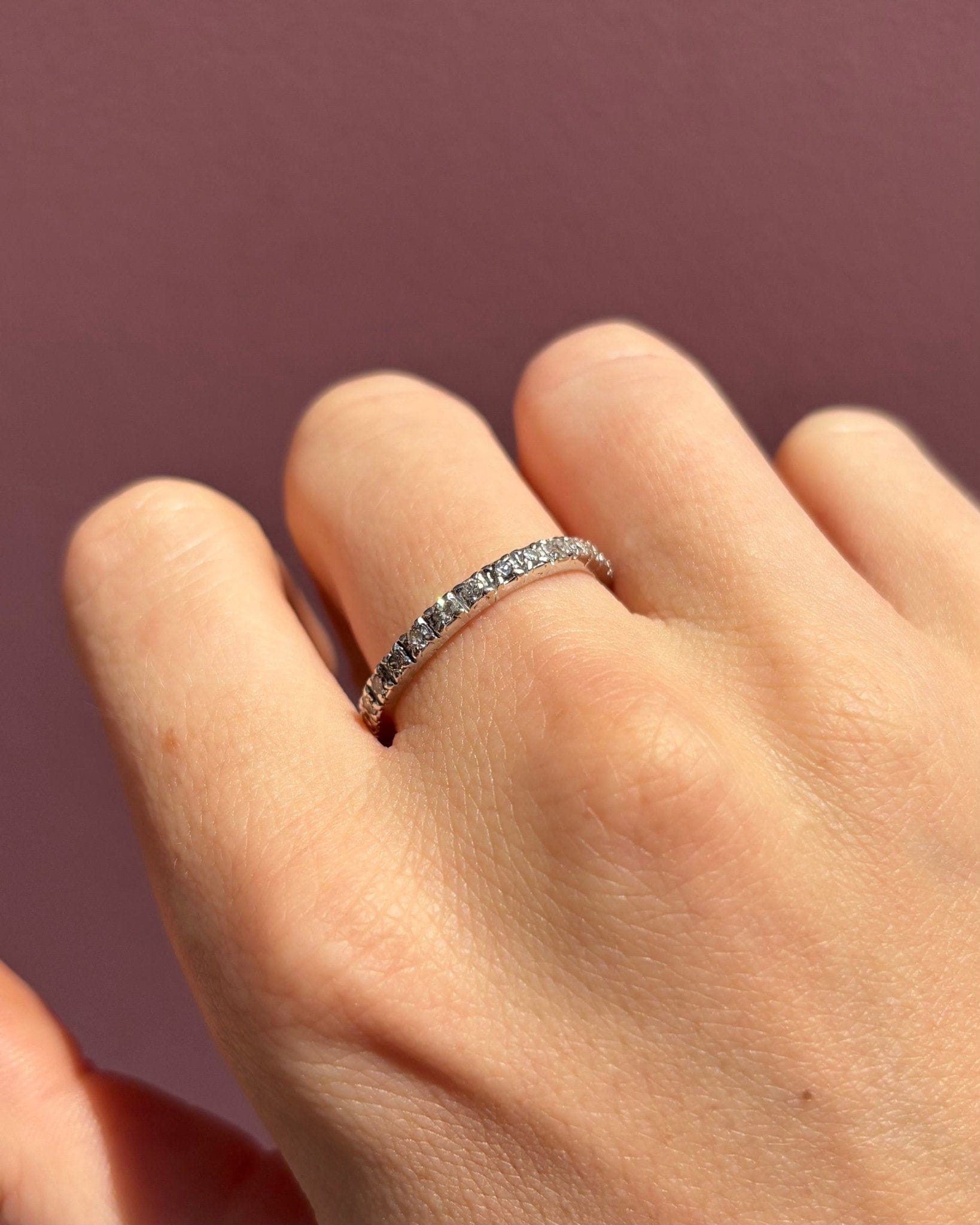 Alliance Américaine 28 Diamants 0.84 carat "Mona" - Elliade Paris