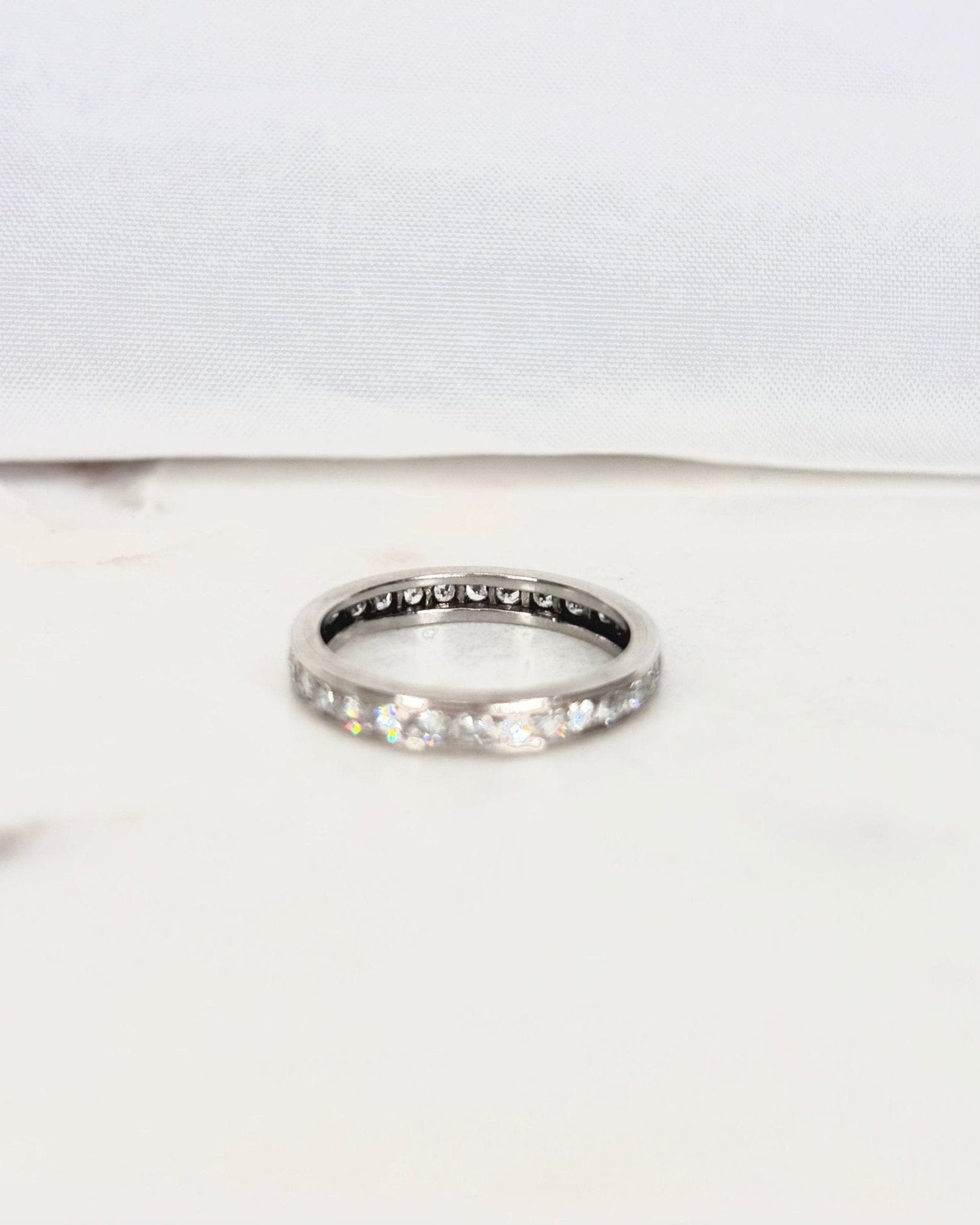 Alliance américaine 31 diamants "Mayana" - Elliade Paris