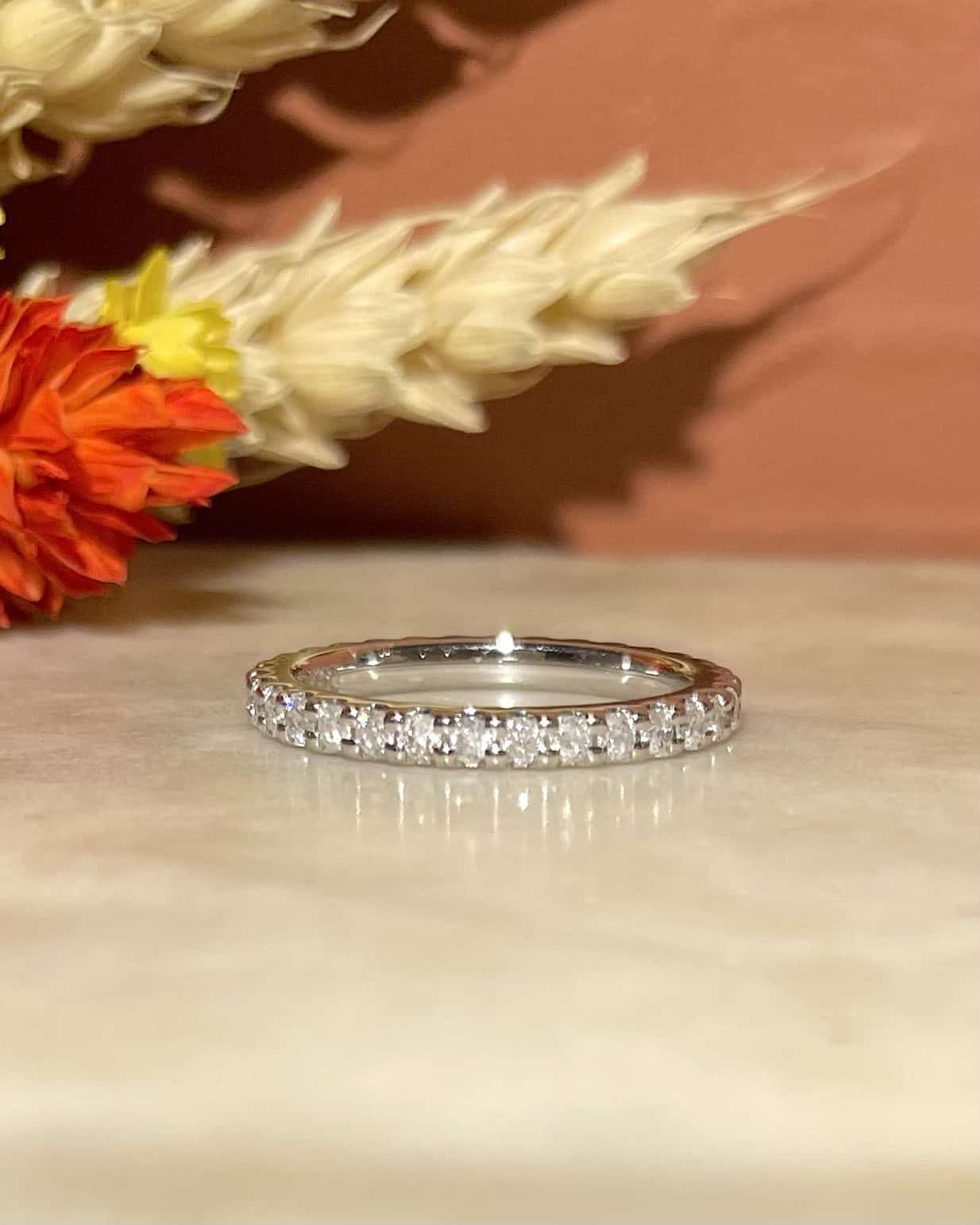 Alliance Américaine 32 Diamants 0.48 Carat "Caroline" - Elliade Paris