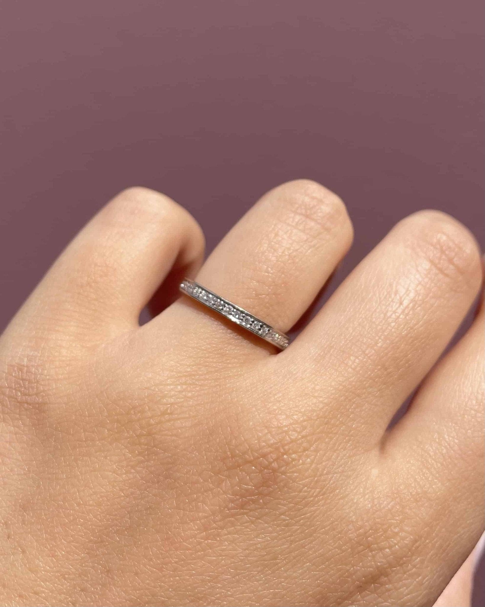 Alliance Américaine 39 Diamants "Aimy" - Elliade Paris