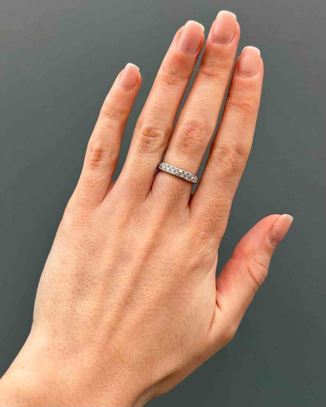 Alliance Américaine 50 Diamants "Annaelle" - Elliade Paris