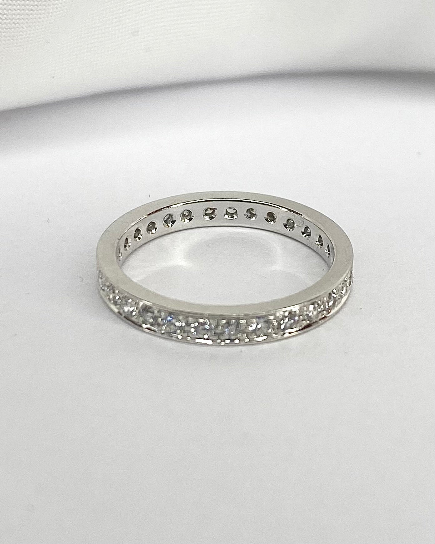 Alliance Américaine Diamants 0.58 carat "Amanda" - Elliade Paris