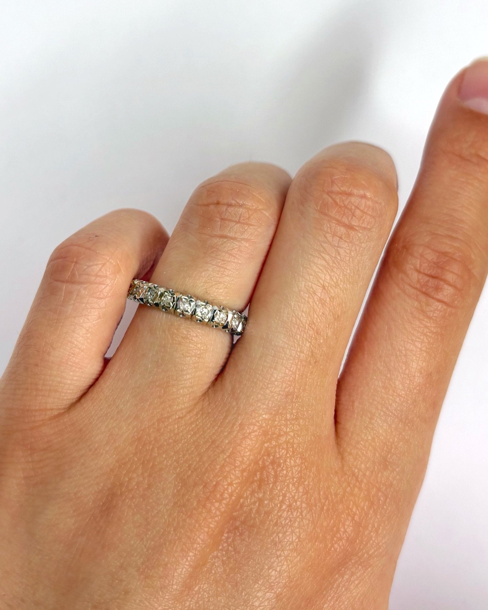 Alliance Américaine Diamants 0.66 carat "Soline" - Elliade Paris