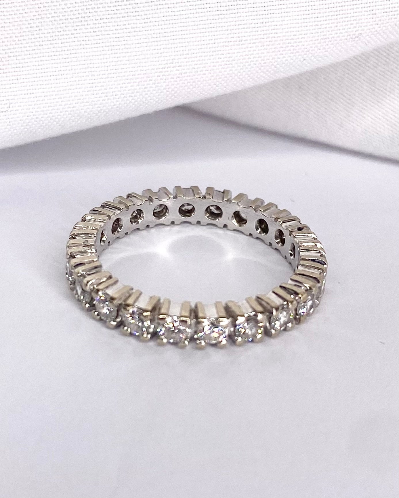 Alliance Américaine Diamants 0.88 carat "Mireille" - Elliade Paris