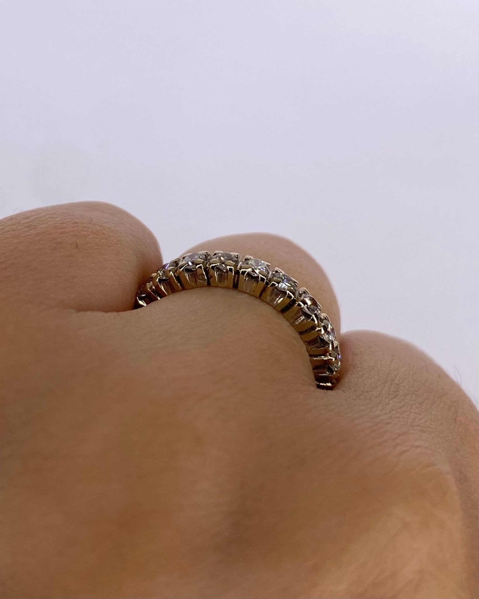 Alliance Américaine Diamants 0.92 carat "Elene" - Elliade Paris