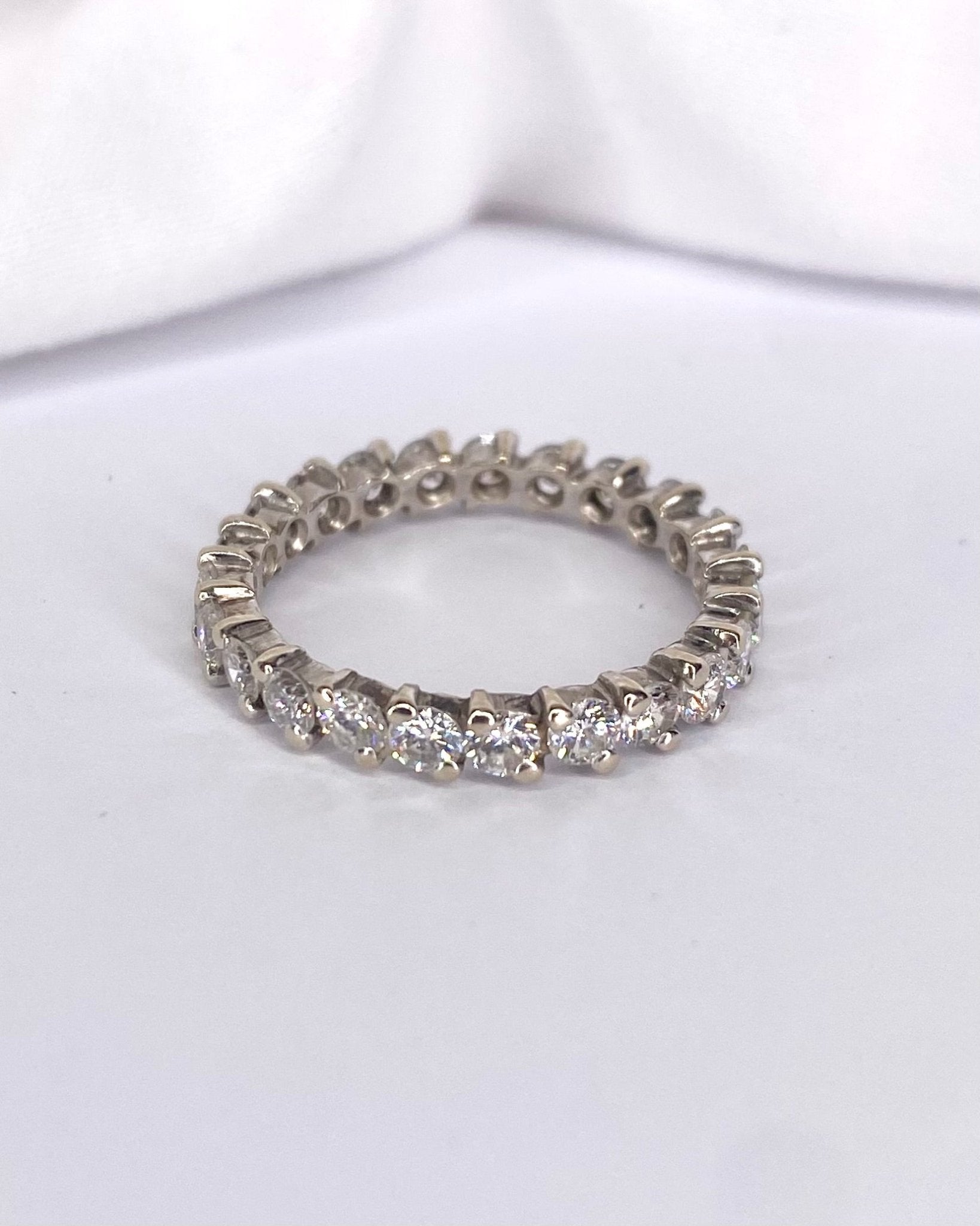 Alliance Américaine Diamants 1.38 carat "Ivanna" - Elliade Paris
