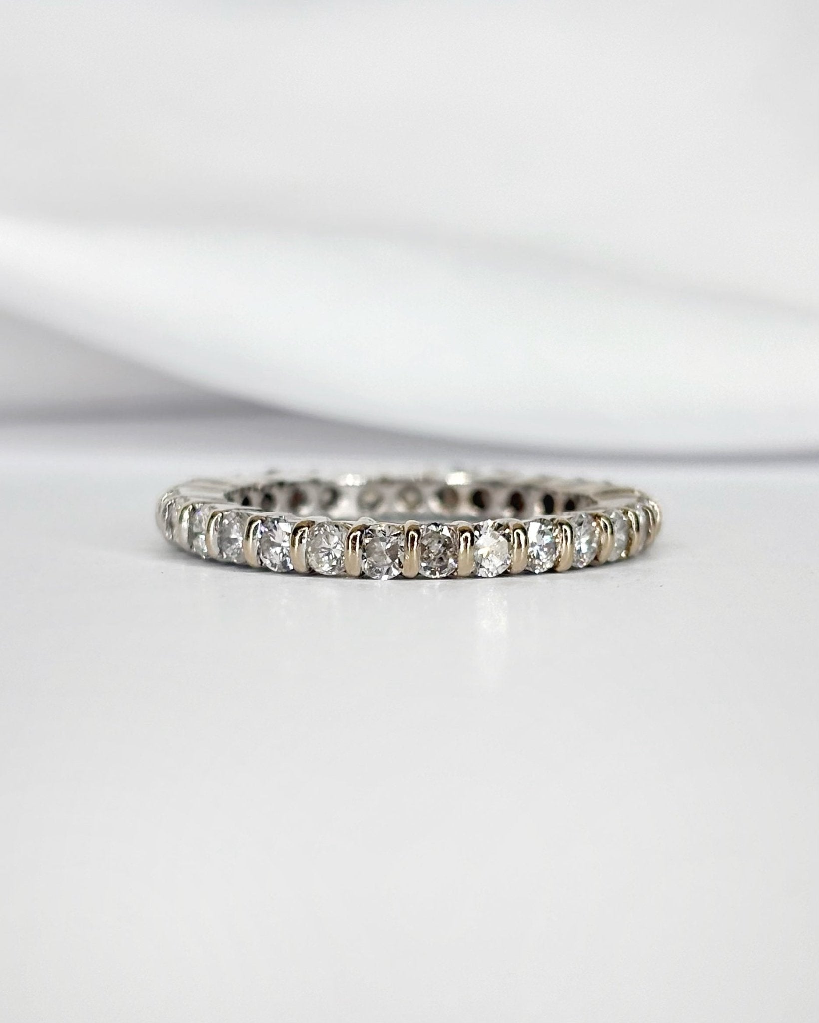 Alliance Américaine Diamants 1.45 carat "Amélie" - Elliade Paris