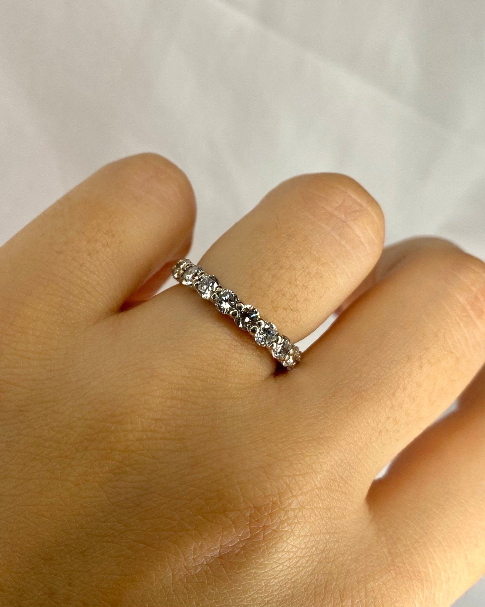 Alliance Américaine Diamants 1.71 carat "Sharon" - Elliade Paris