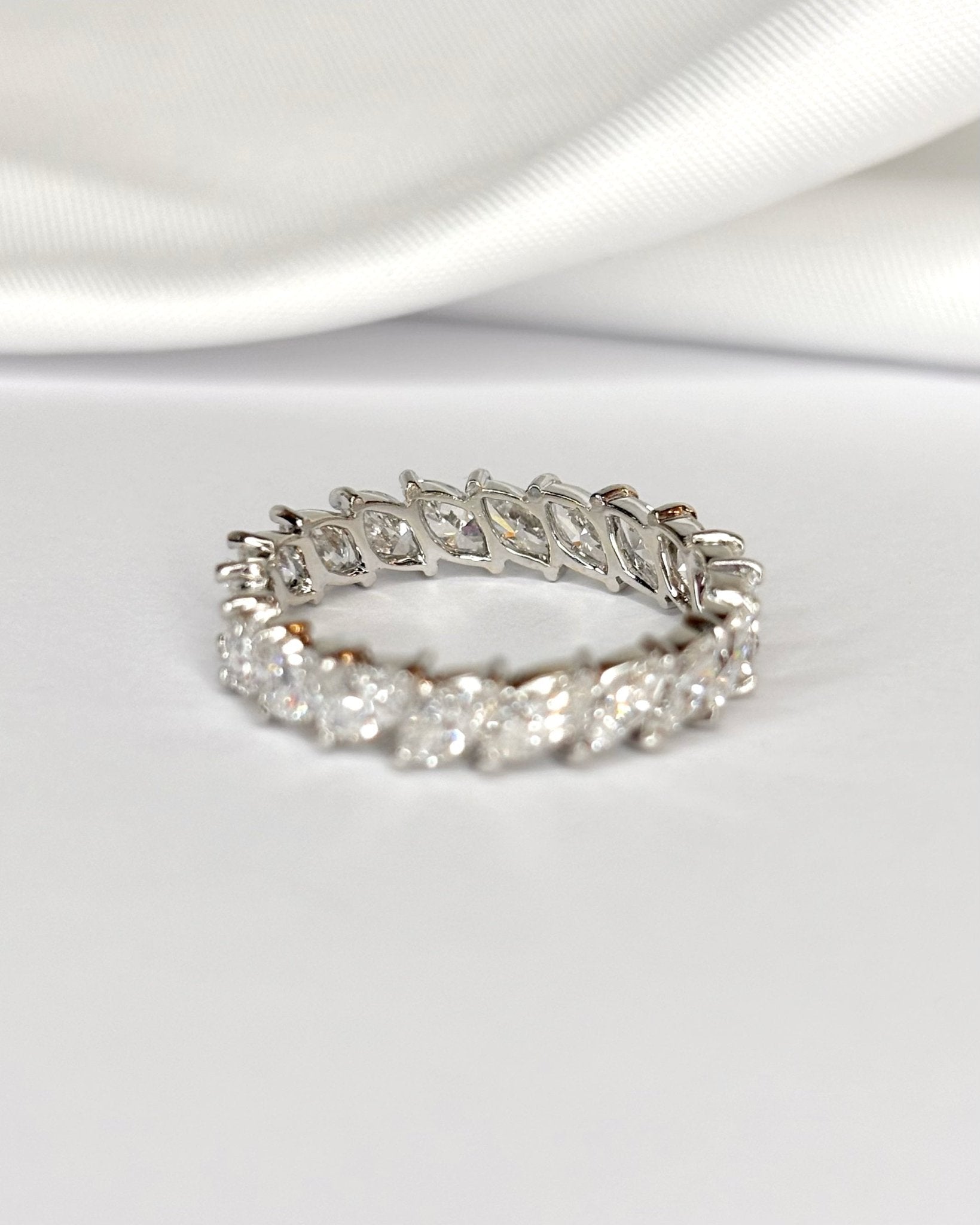 Alliance Américaine Diamants 2 carats "Noémie" - Elliade Paris