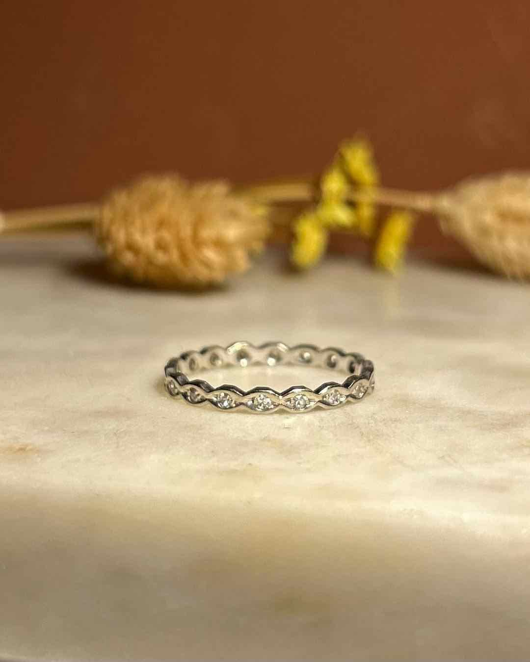 Alliance Américaine Diamants "Athinéa" - Elliade Paris