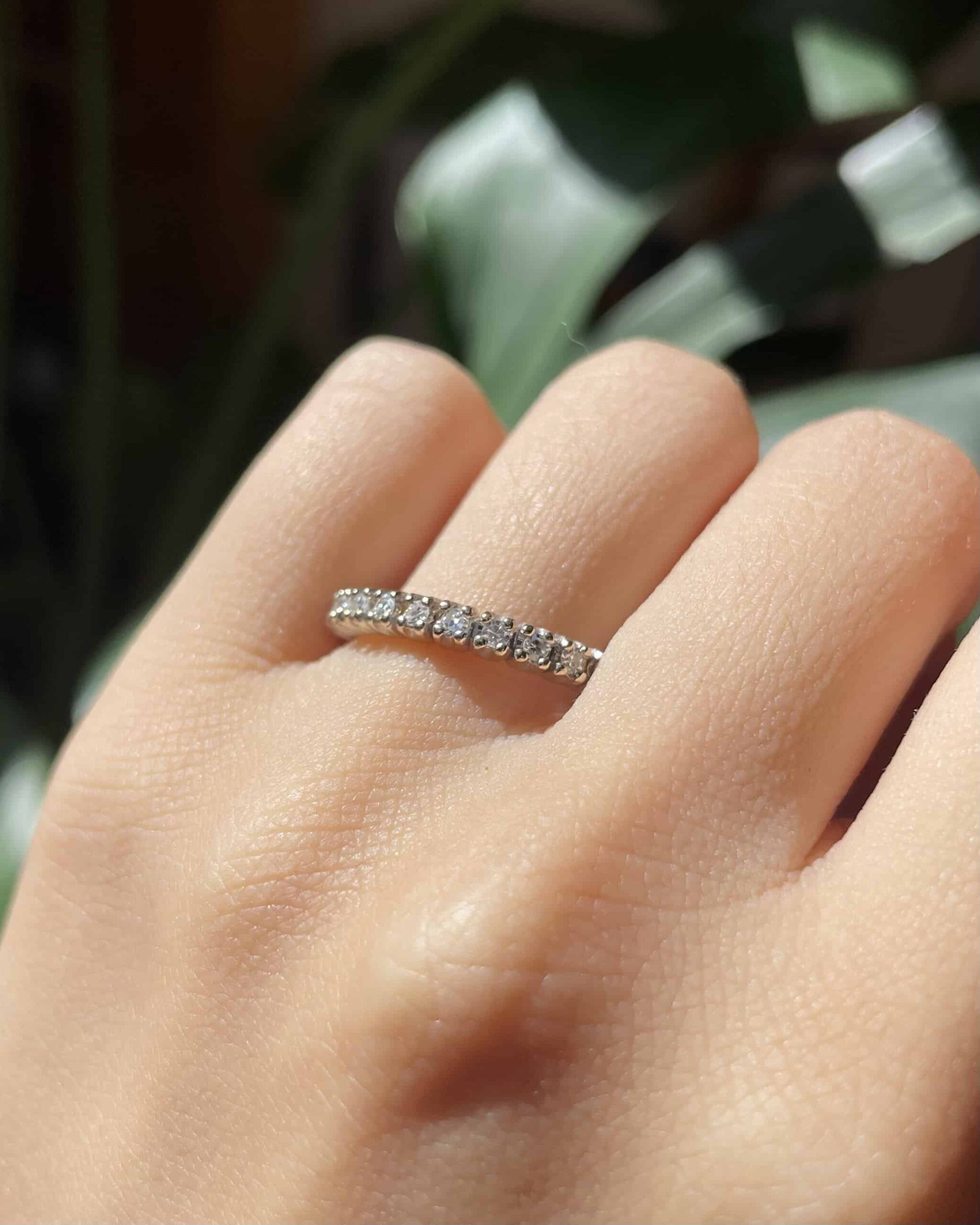 American Wedding Band 26 Diamonds 0.52 Carat "Brooklyn"