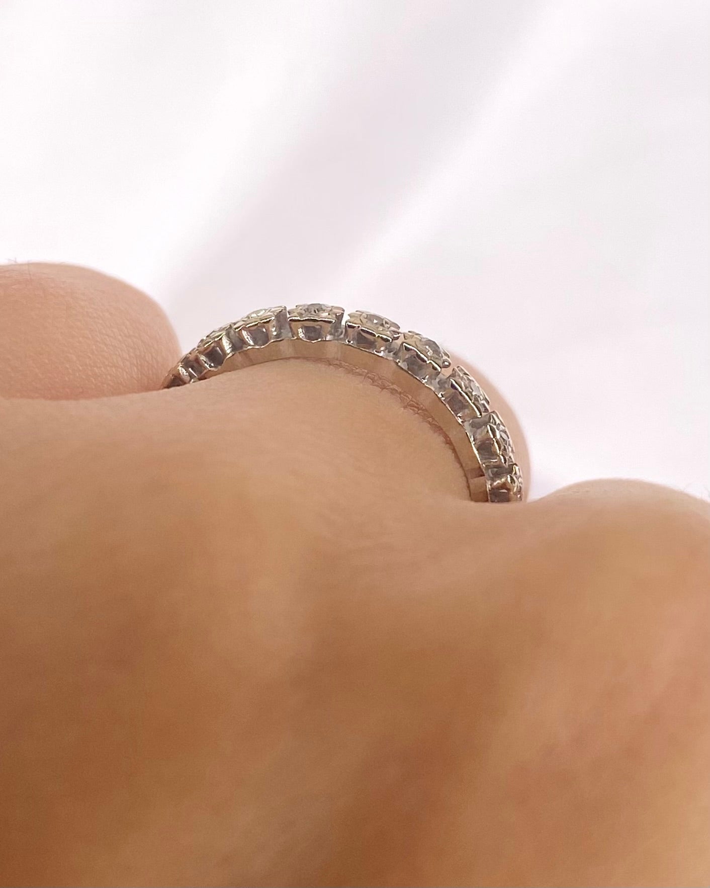 Alliance Américaine Diamants "Enora" - Elliade Paris