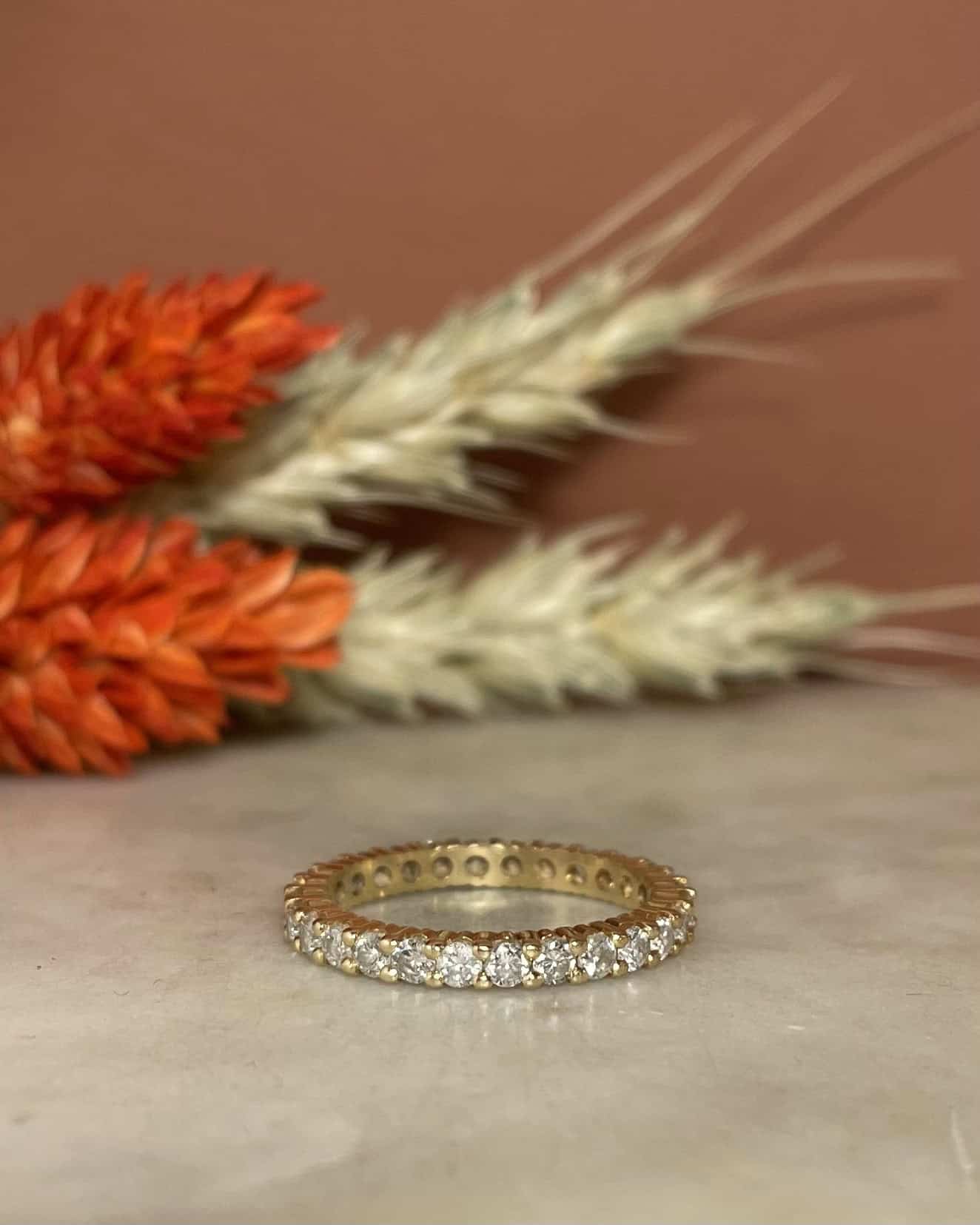 Alianza Americana de 28 Diamantes de 1,12 Quilates "Layne"