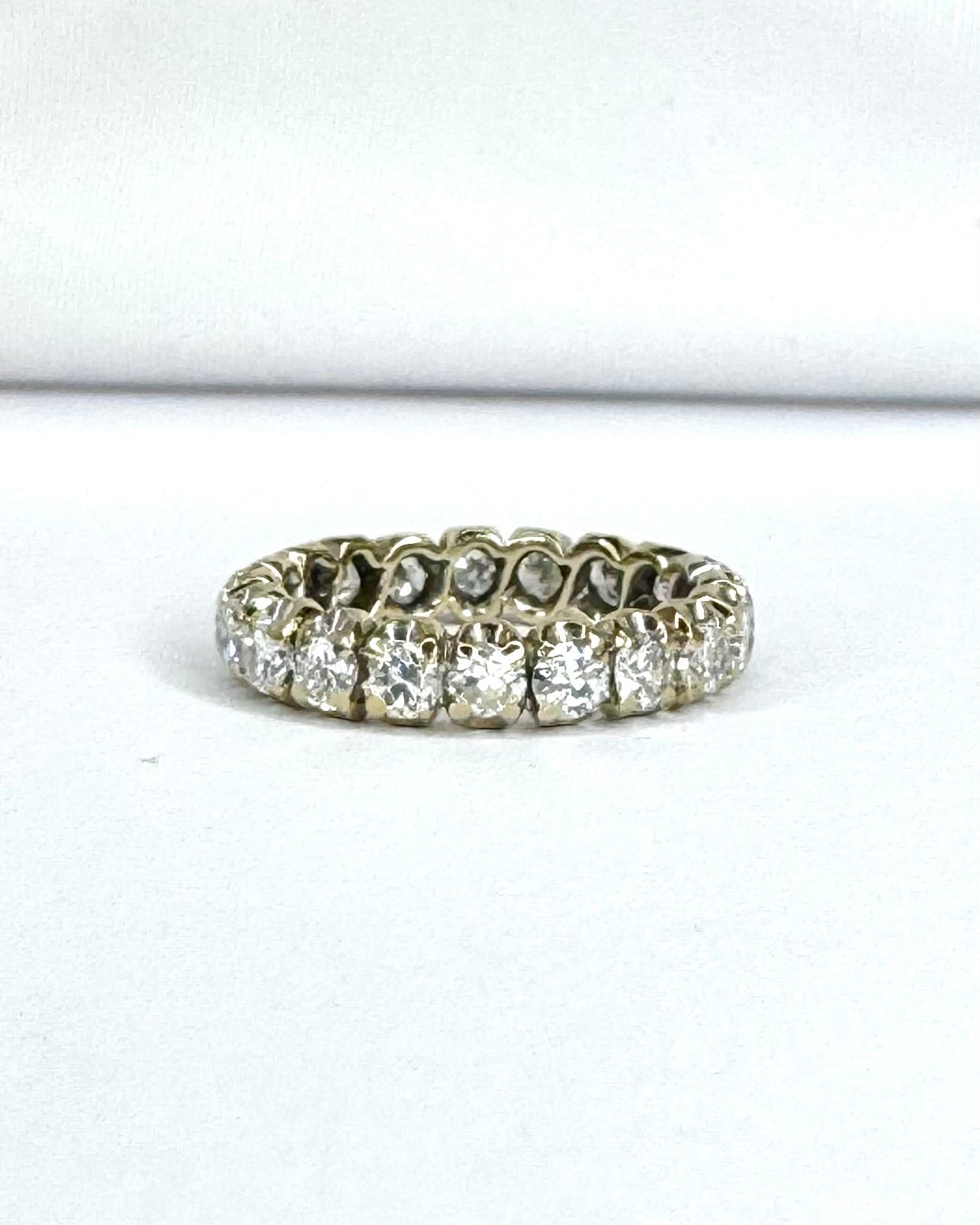 Alliance Américaine Pinky Diamants 1.40 carat 3.6mm "Louisa" - Elliade Paris