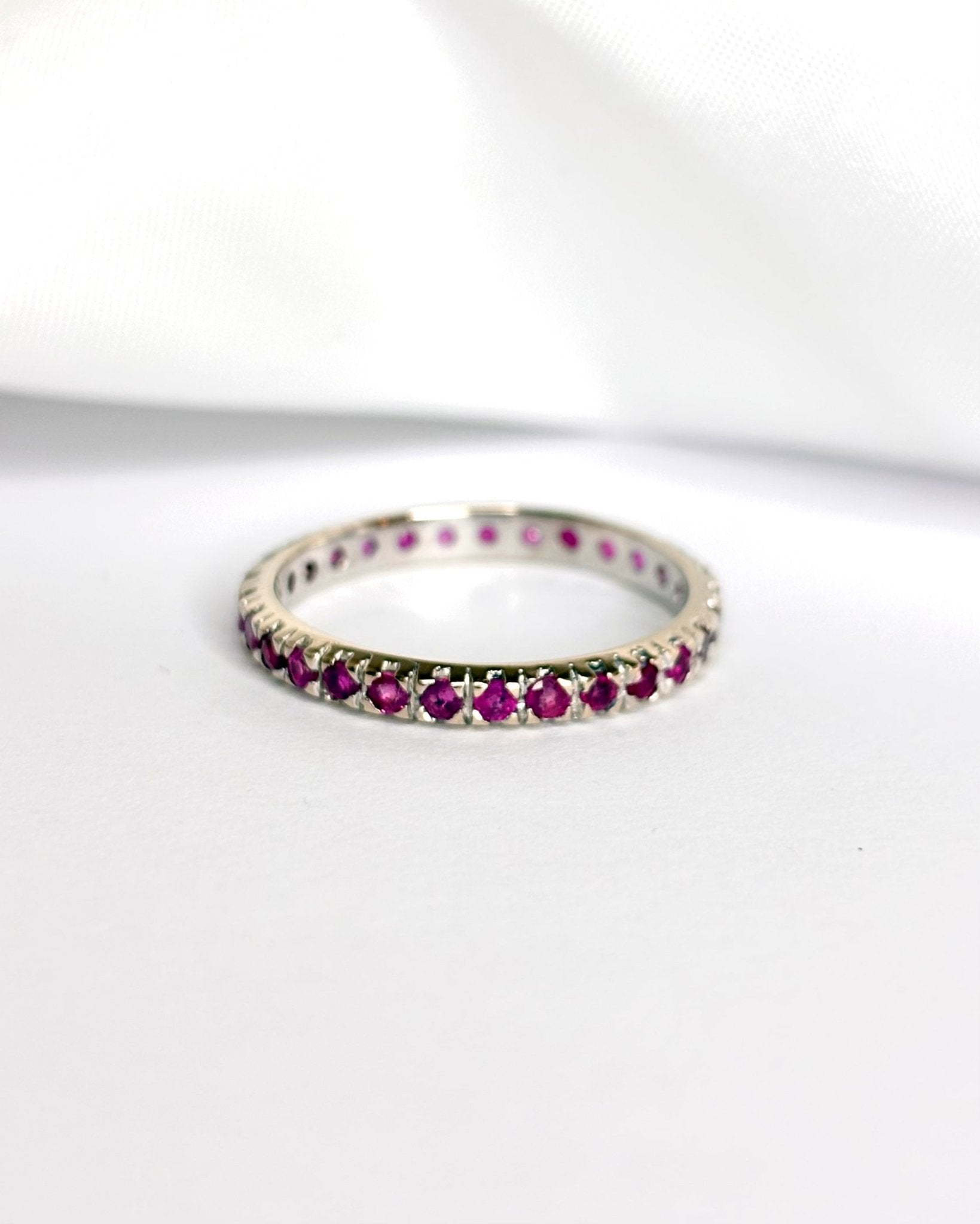 Alliance Américaine Rubis 0.87 carat "Lilou" - Elliade Paris