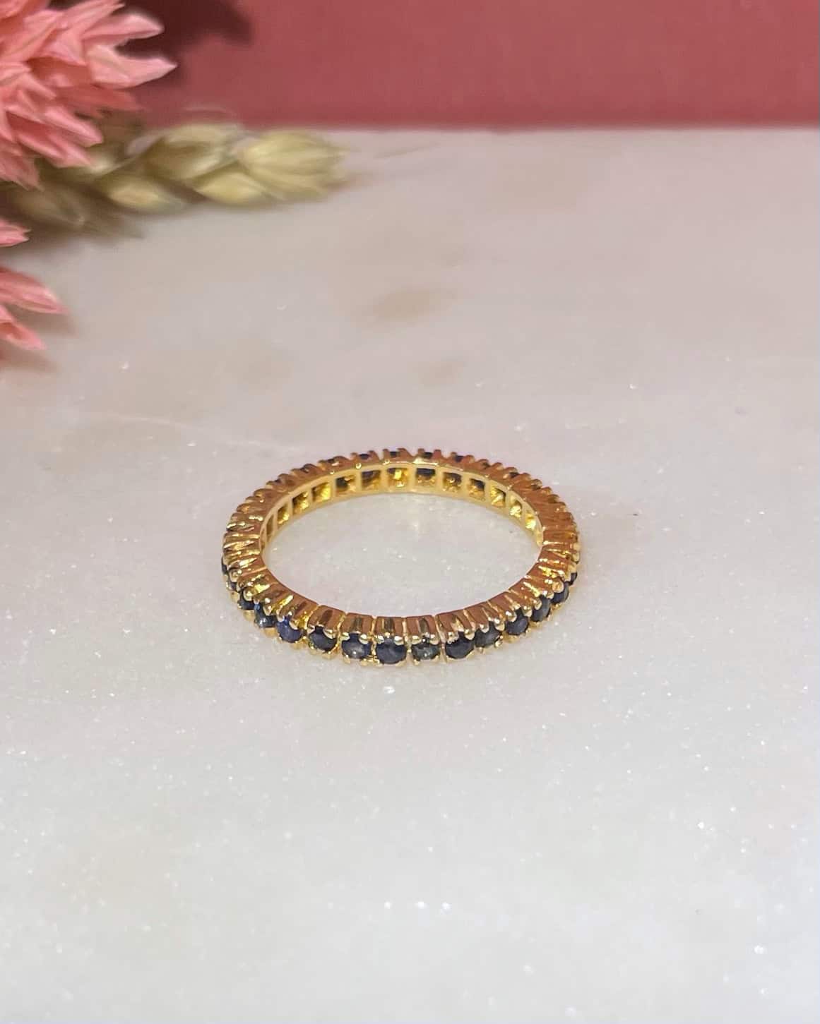 Alliance Américaine Saphirs 0.60 carat "Ivana" - Elliade Paris