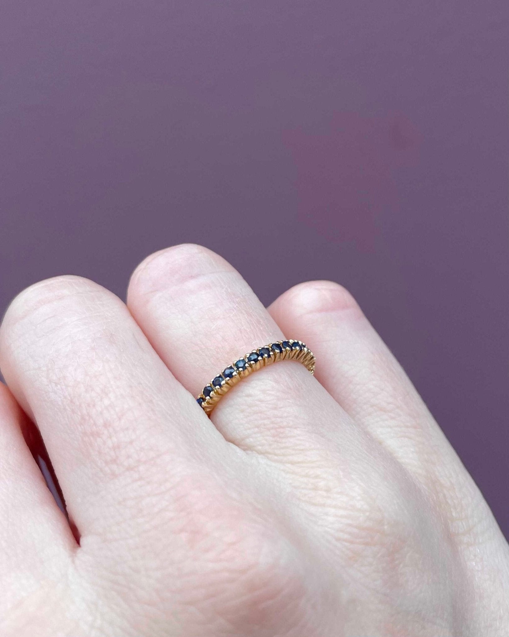 Alliance Américaine Saphirs 0.60 carat "Ivana" - Elliade Paris