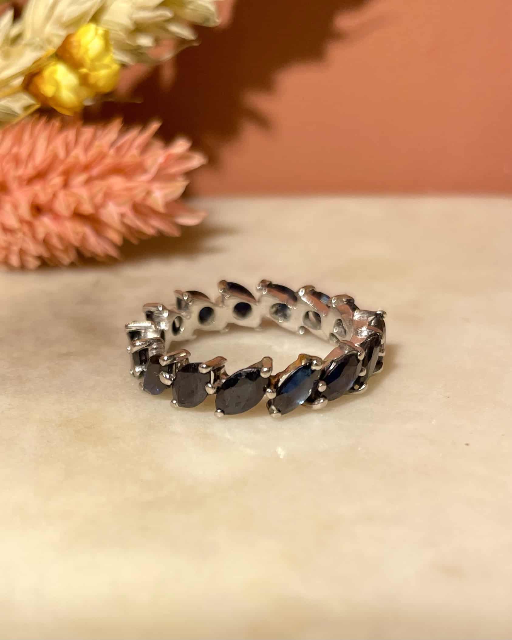 Alliance Américaine Saphirs 3 carats "Carmen"