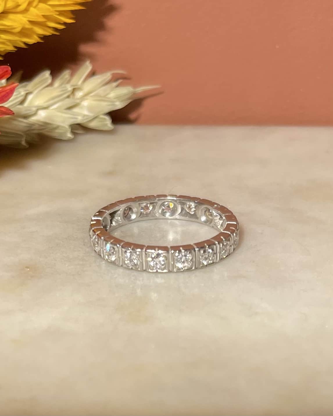 Alliance Américaine 18 Diamants "Mohana" - Elliade Paris