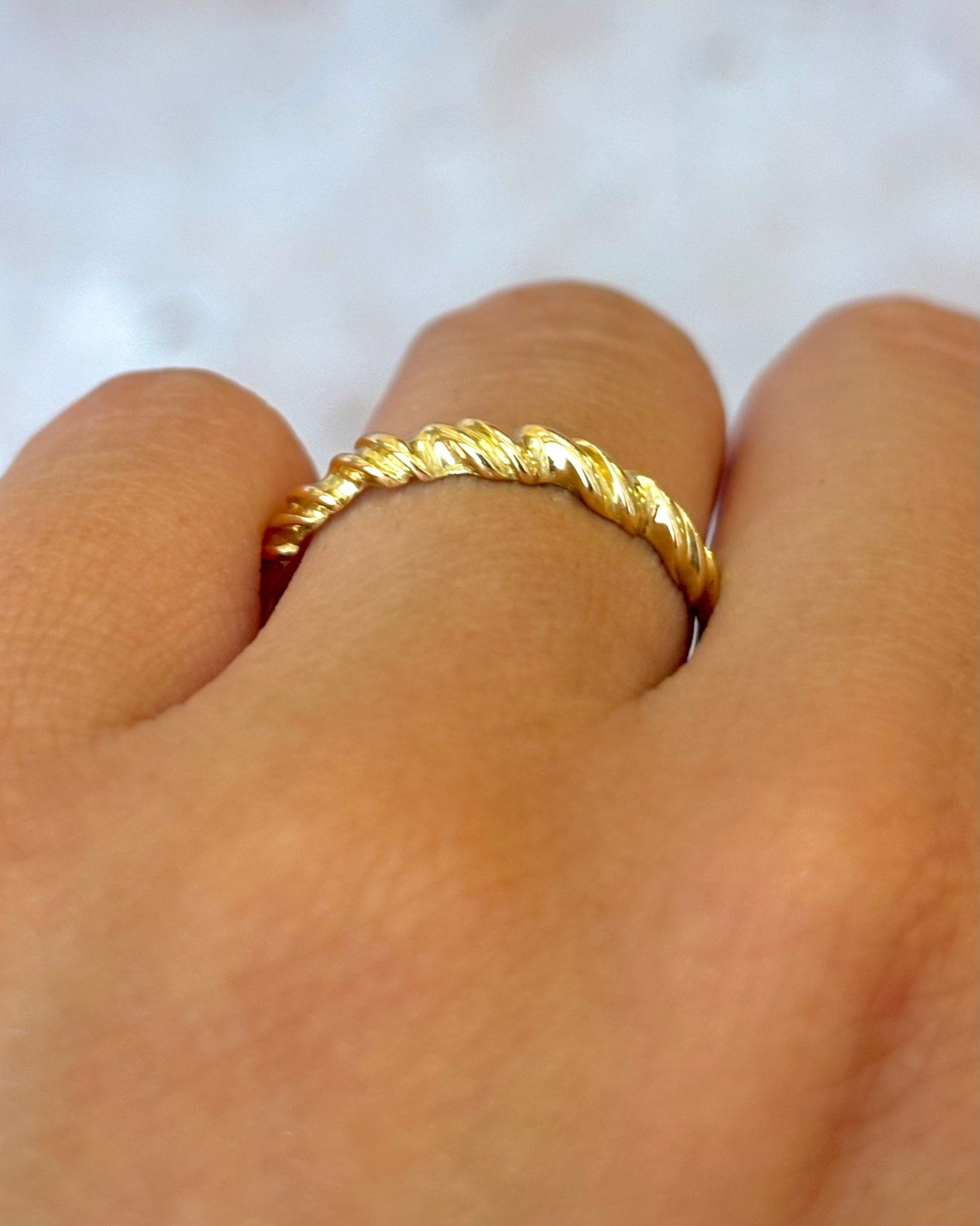 Alliance Jonc Or Jaune 18 carats 3 mm "Jonas" - Elliade Paris