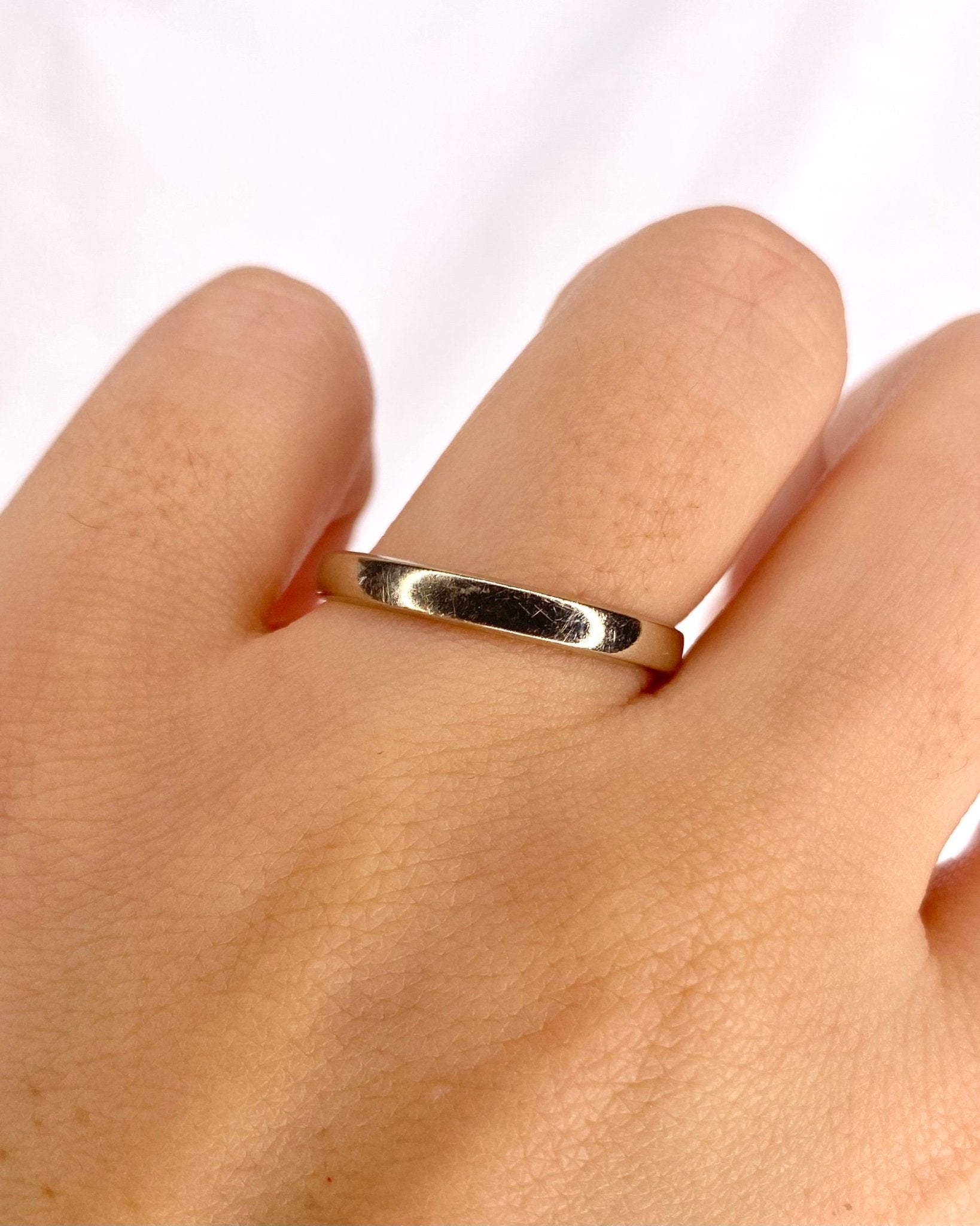 Alliance Or Gris "Ginevra" - Elliade Paris