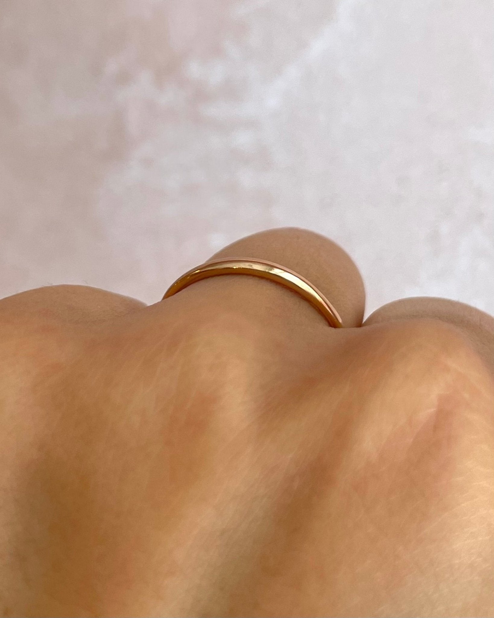 Alliance Or Jaune 18 carats 1.8 mm "Parily" - Elliade Paris