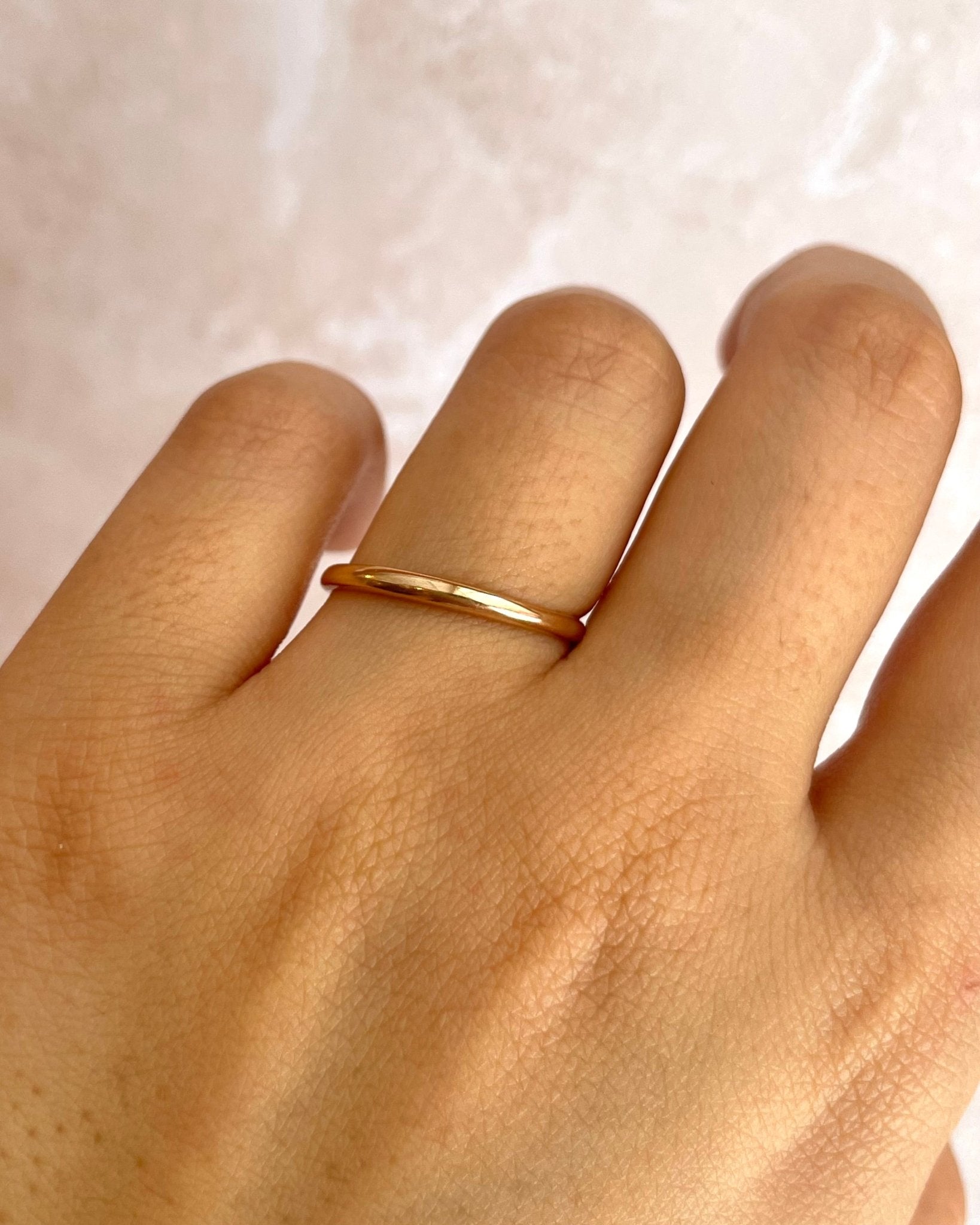 Alliance Or Jaune 18 carats 1.8 mm "Parily" - Elliade Paris