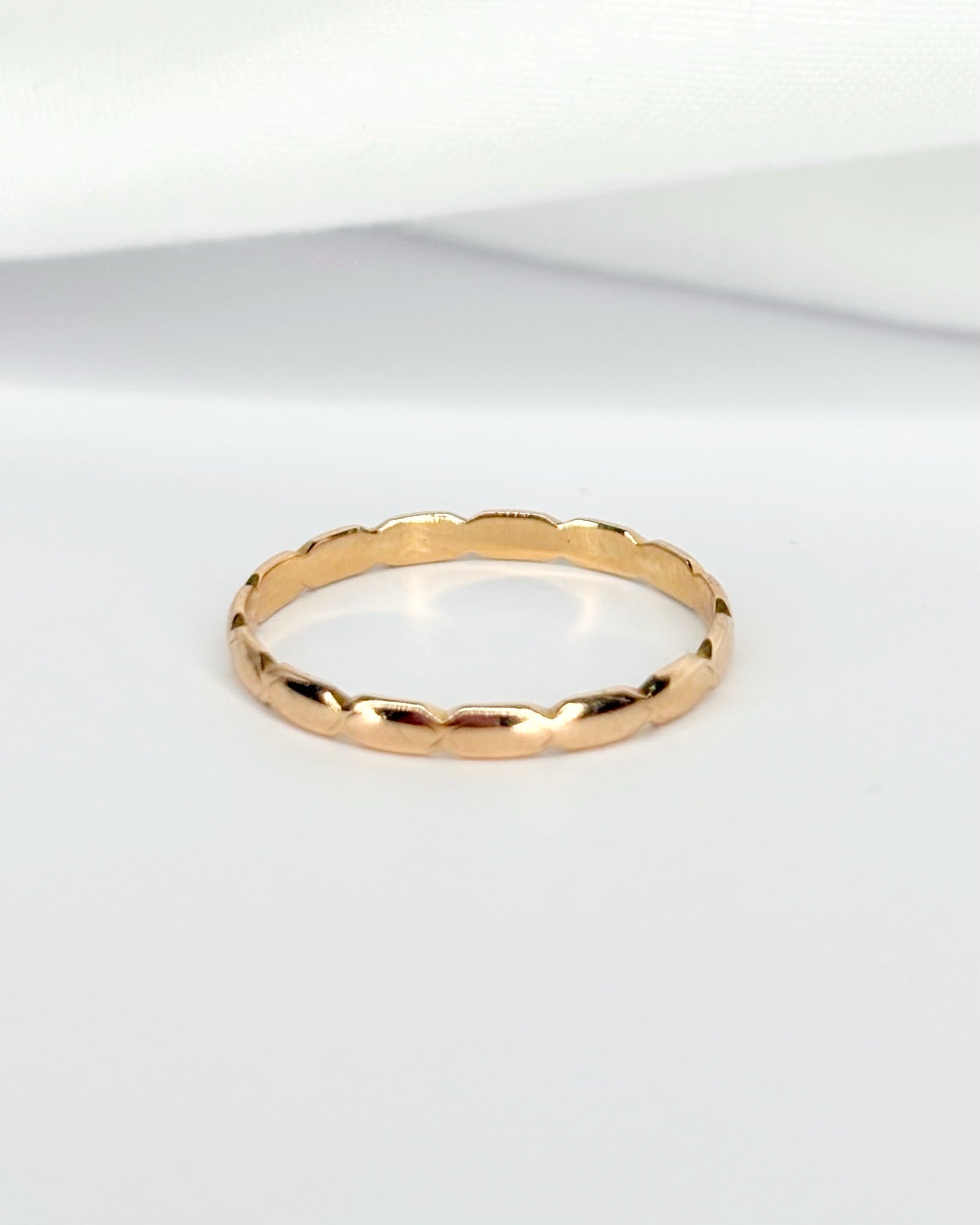Alliance Or Jaune 18 carats 2 mm "Lara" - Elliade Paris
