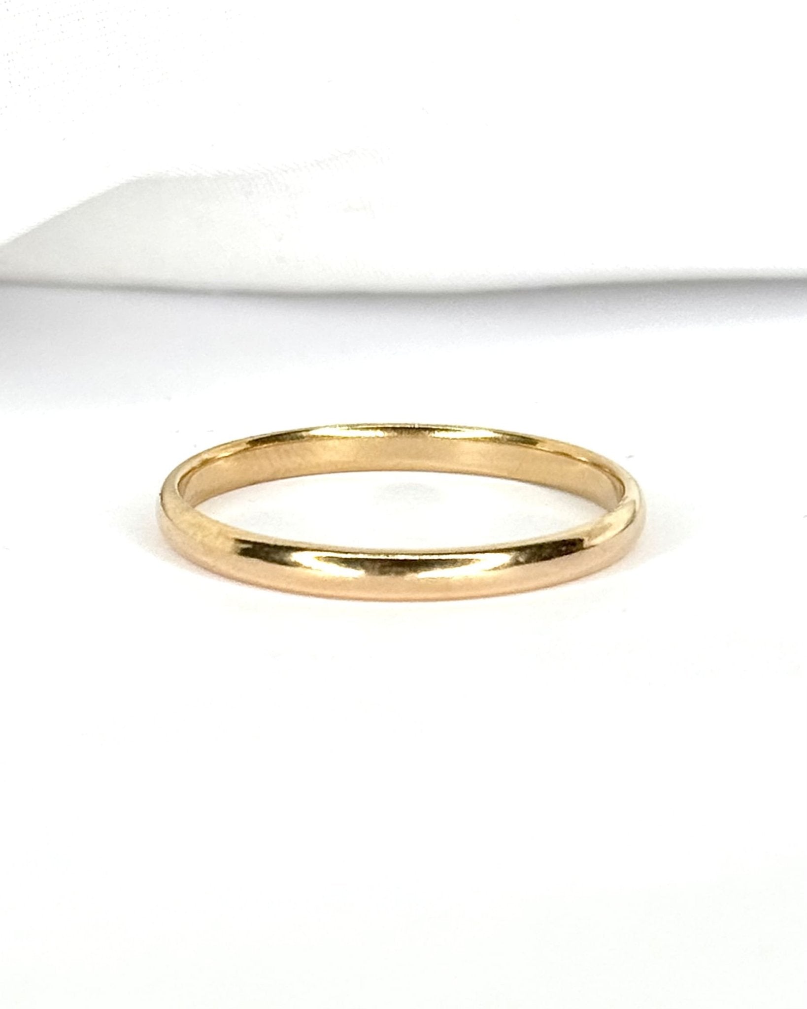 Alliance Or Jaune 18 carats 2.3 mm "Hugo" - Elliade Paris