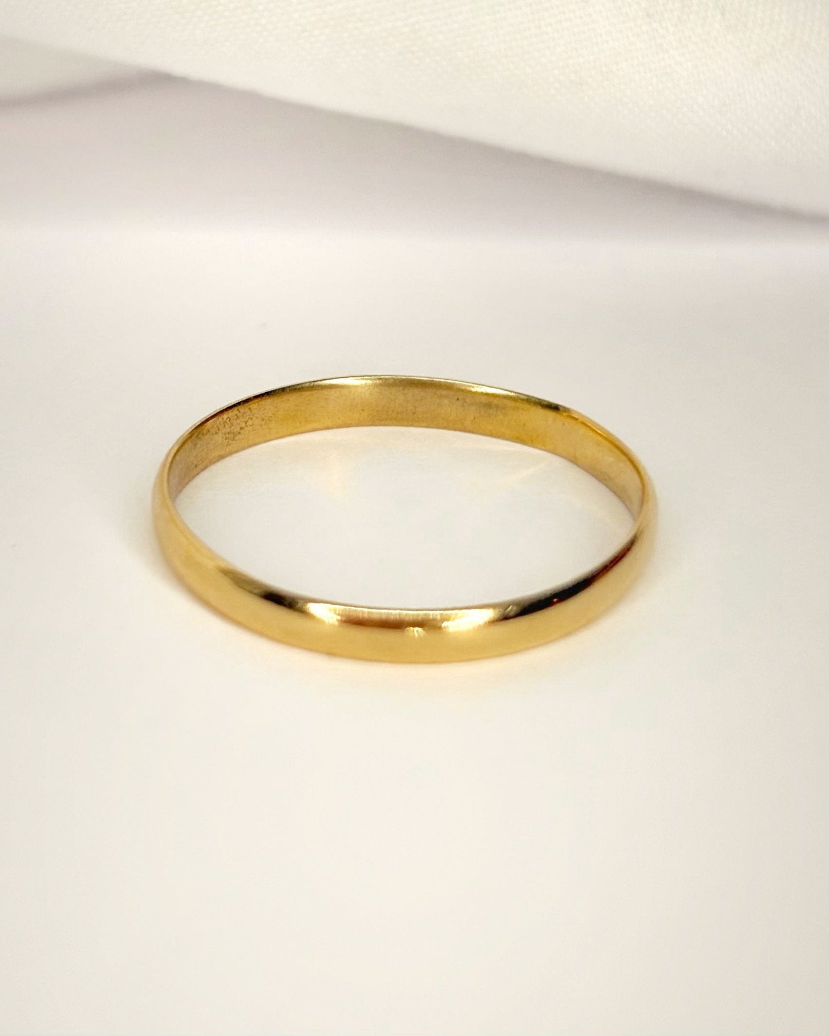 Alliance Or Jaune 18 carats 2.3mm "Emilie" - Elliade Paris