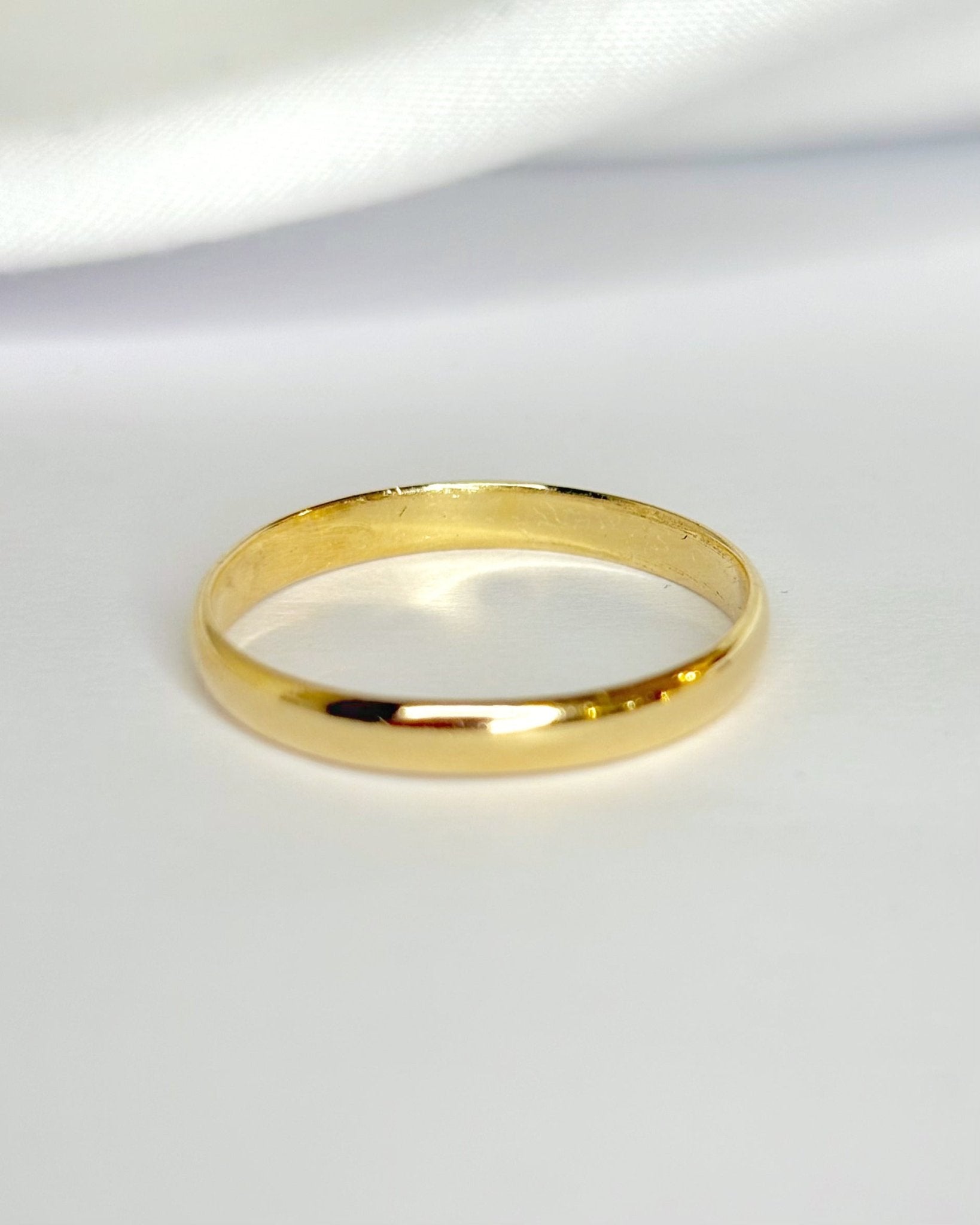Alliance Or Jaune 18 carats 2.6 mm "Jason" - Elliade Paris