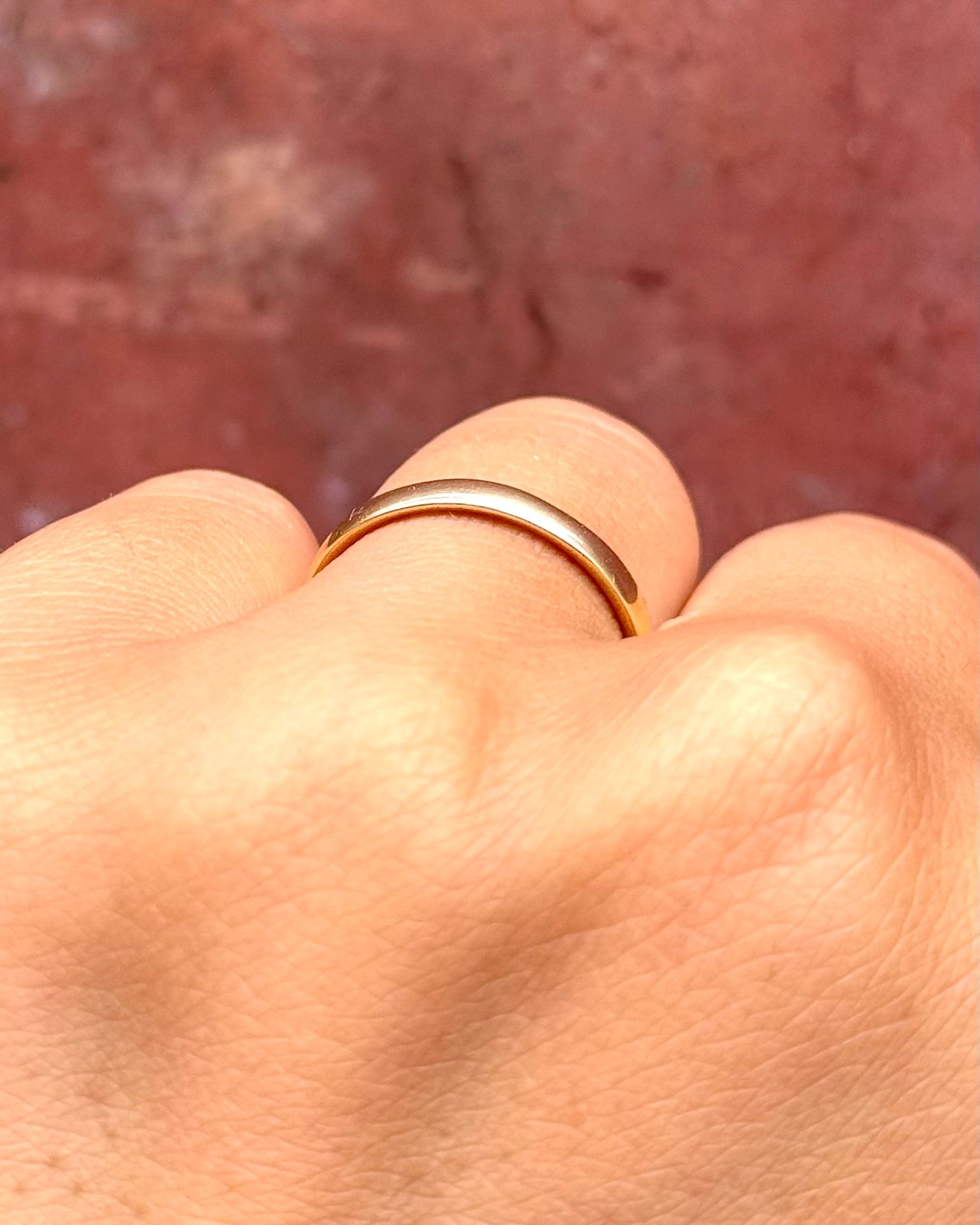 Alliance Or Jaune 18 carats 2.6 mm "Lucas" - Elliade Paris